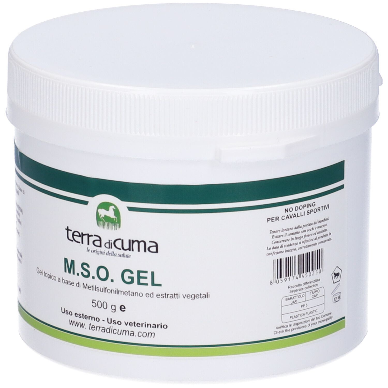 Mso Gel 500 G