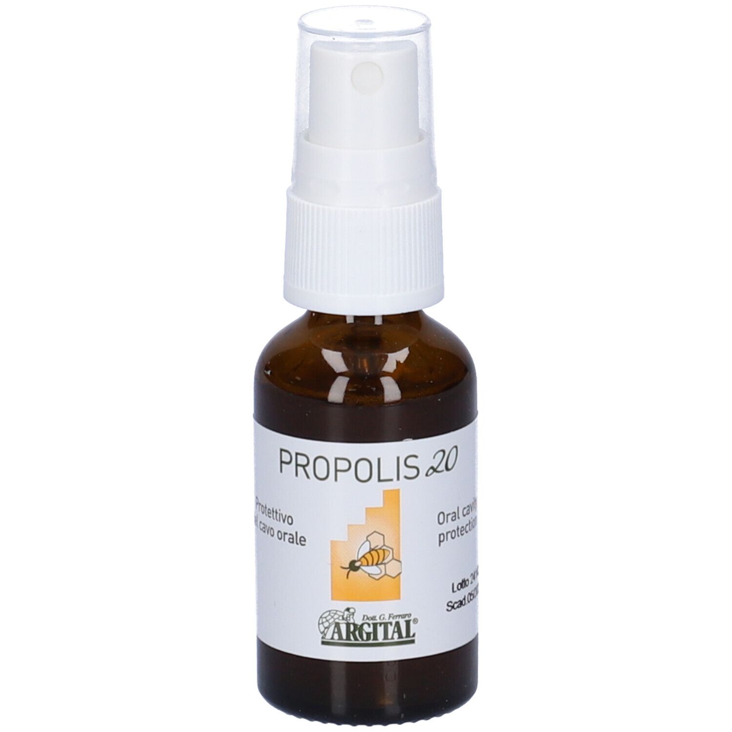 Argital Propoli Estratto Idroglicerico 20% Spray Orale