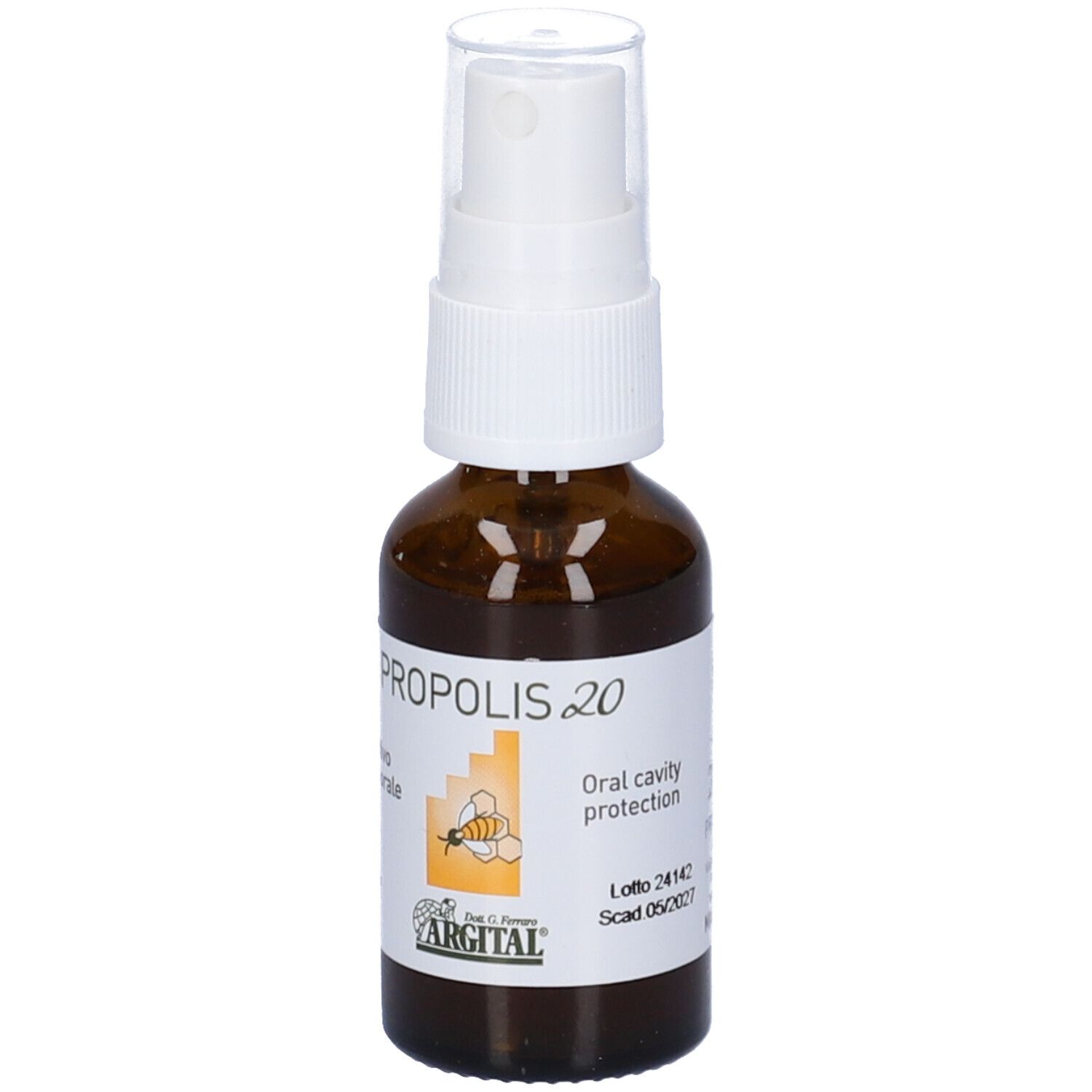 Argital Propoli Estratto Idroglicerico 20% Spray Orale