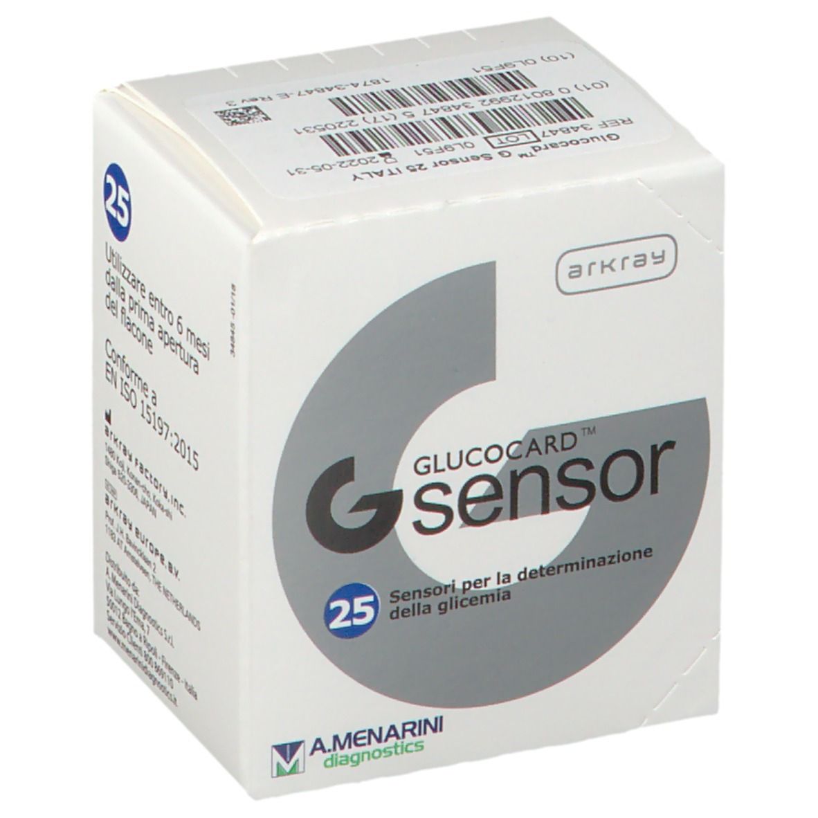 Glucocard™ G Sensor 25 Strisce glicemia