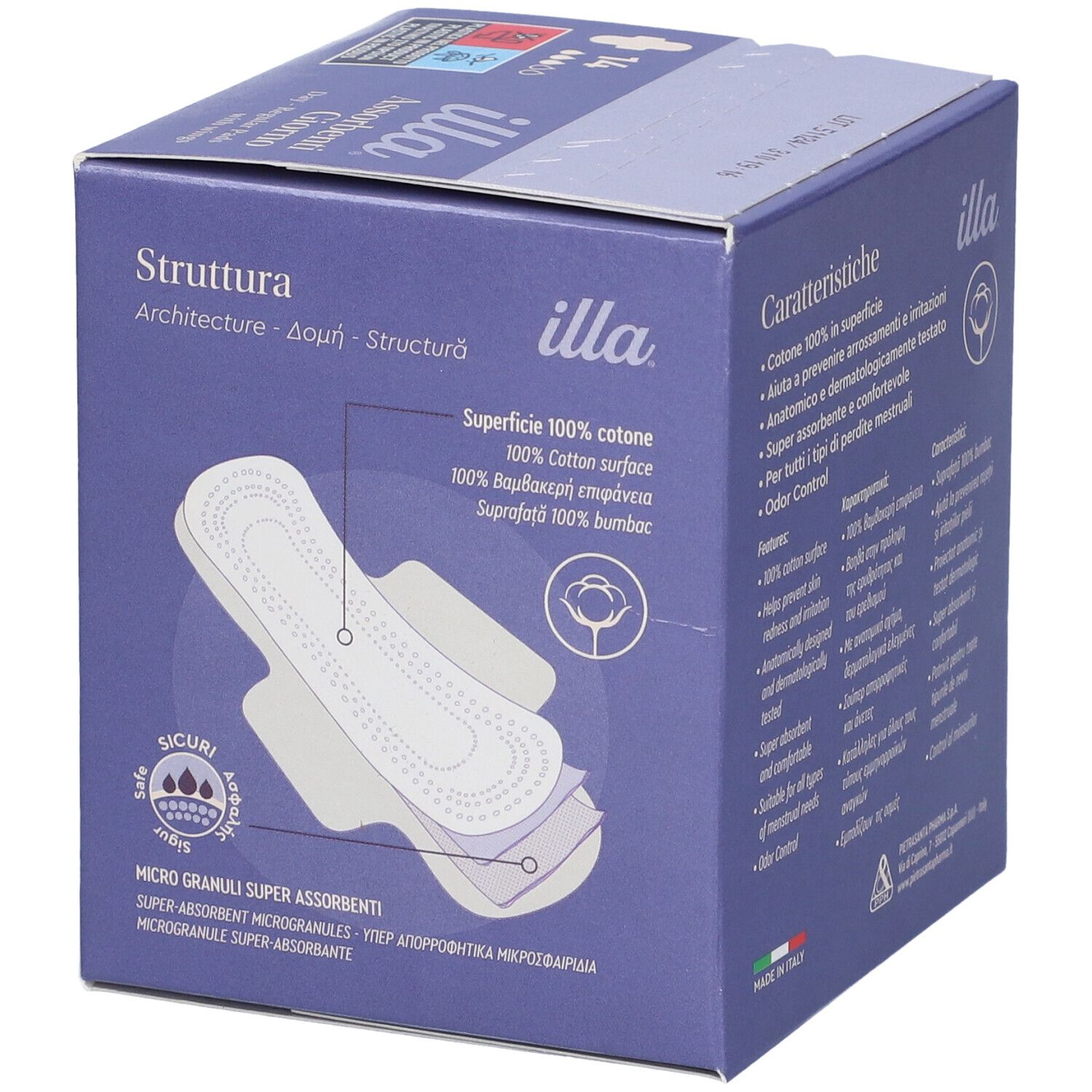 Illa® Care Assorbenti Giorno con Ali