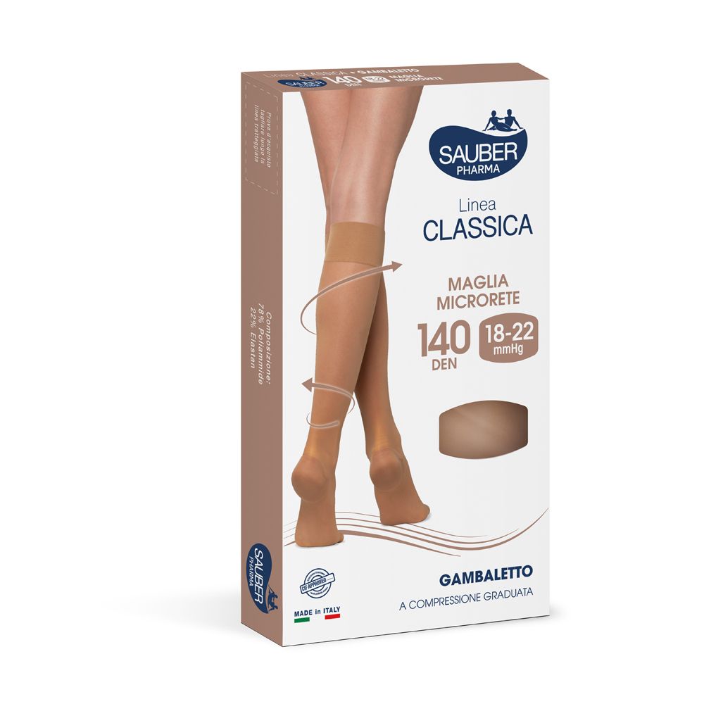 Sauber Gambaletto 140 Maglia Microrete Neutro Beige 2 Linea Classica