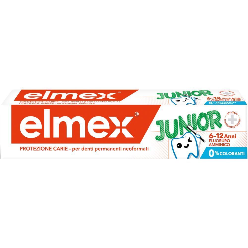 Elmex® Junior Dentifricio 6-12 Anni Protezione Carie