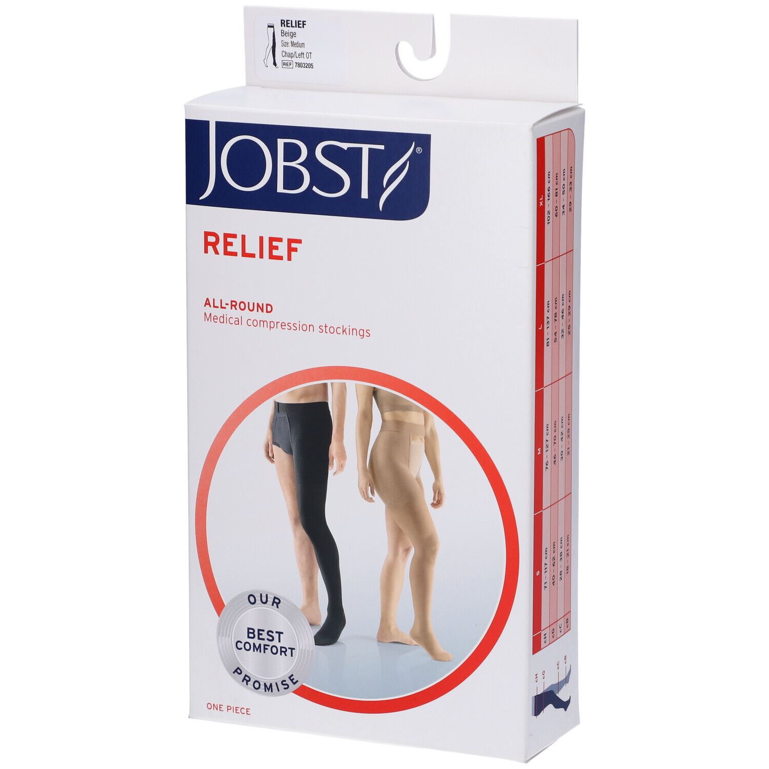 Jobst Calza Compressiva Medicale Sinistra Taglia Media 20-30 mmHg