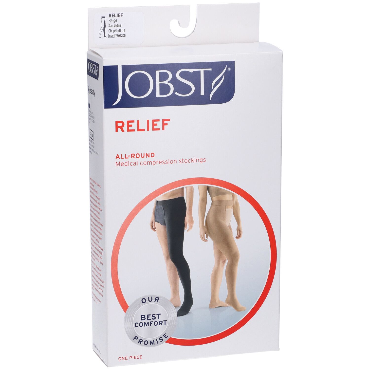 Jobst Calza Compressiva Medicale Sinistra Taglia Media 20-30 mmHg