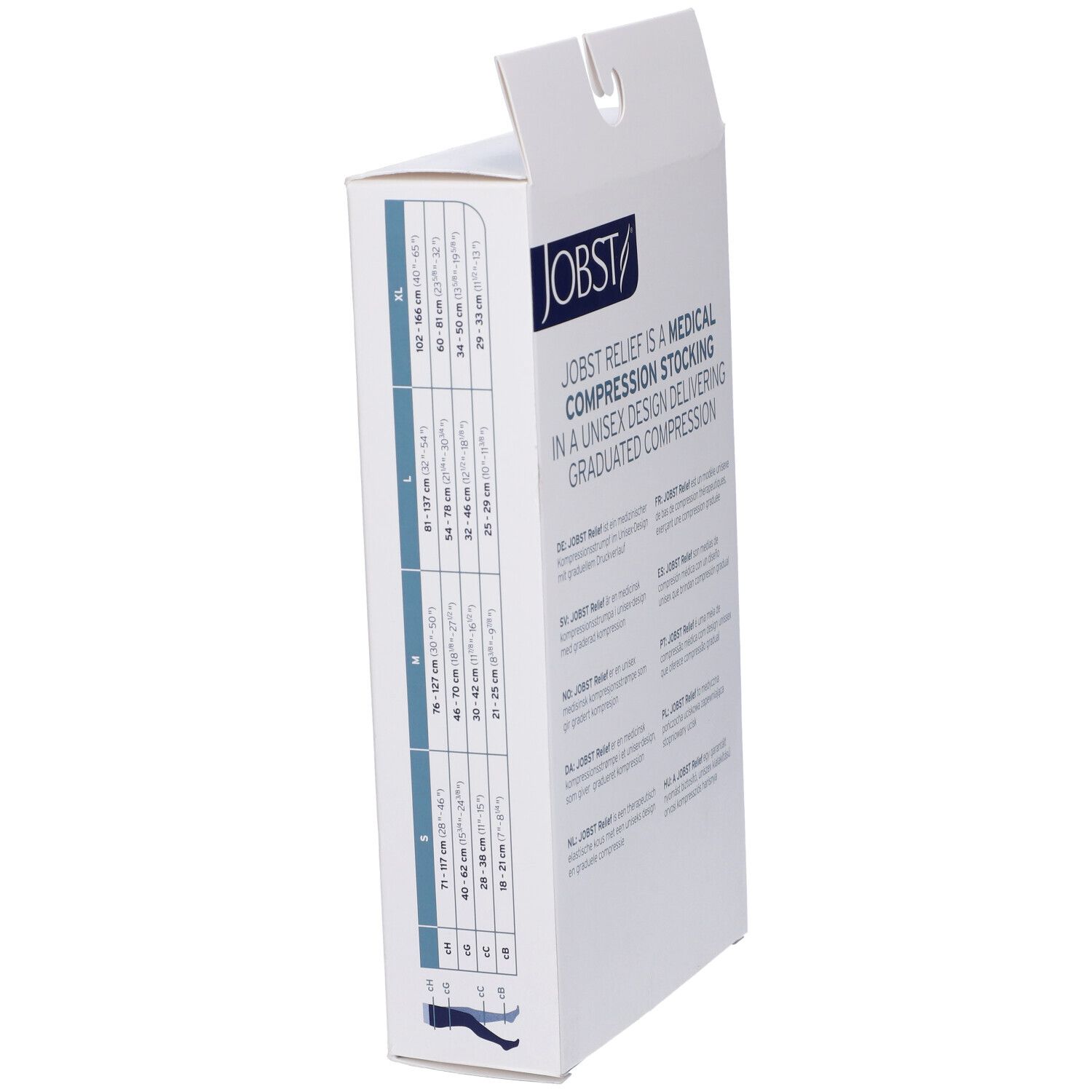 Jobst Relief Calza Compressiva Gamba Destra Taglia S