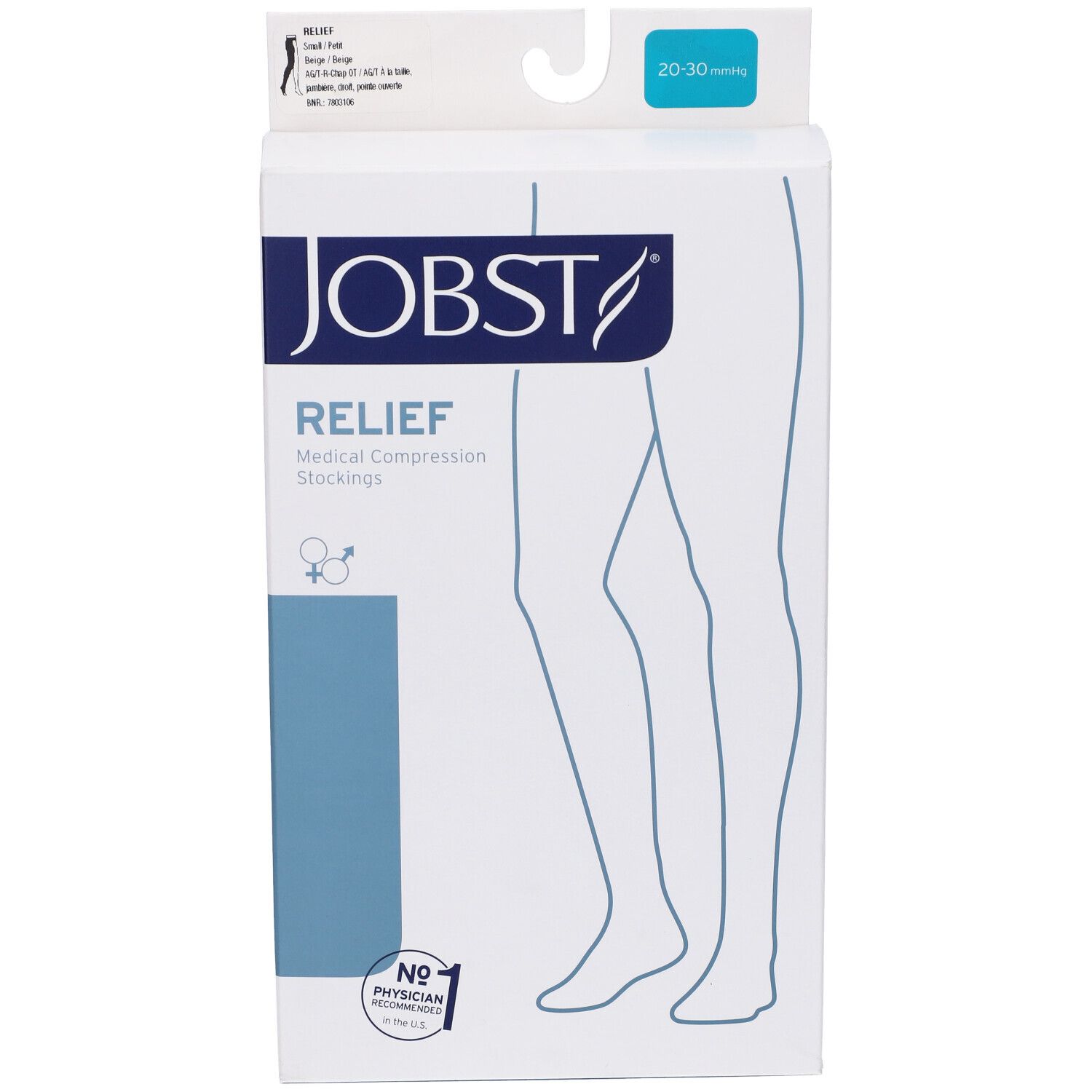 Jobst Relief Calza Compressiva Gamba Destra Taglia S