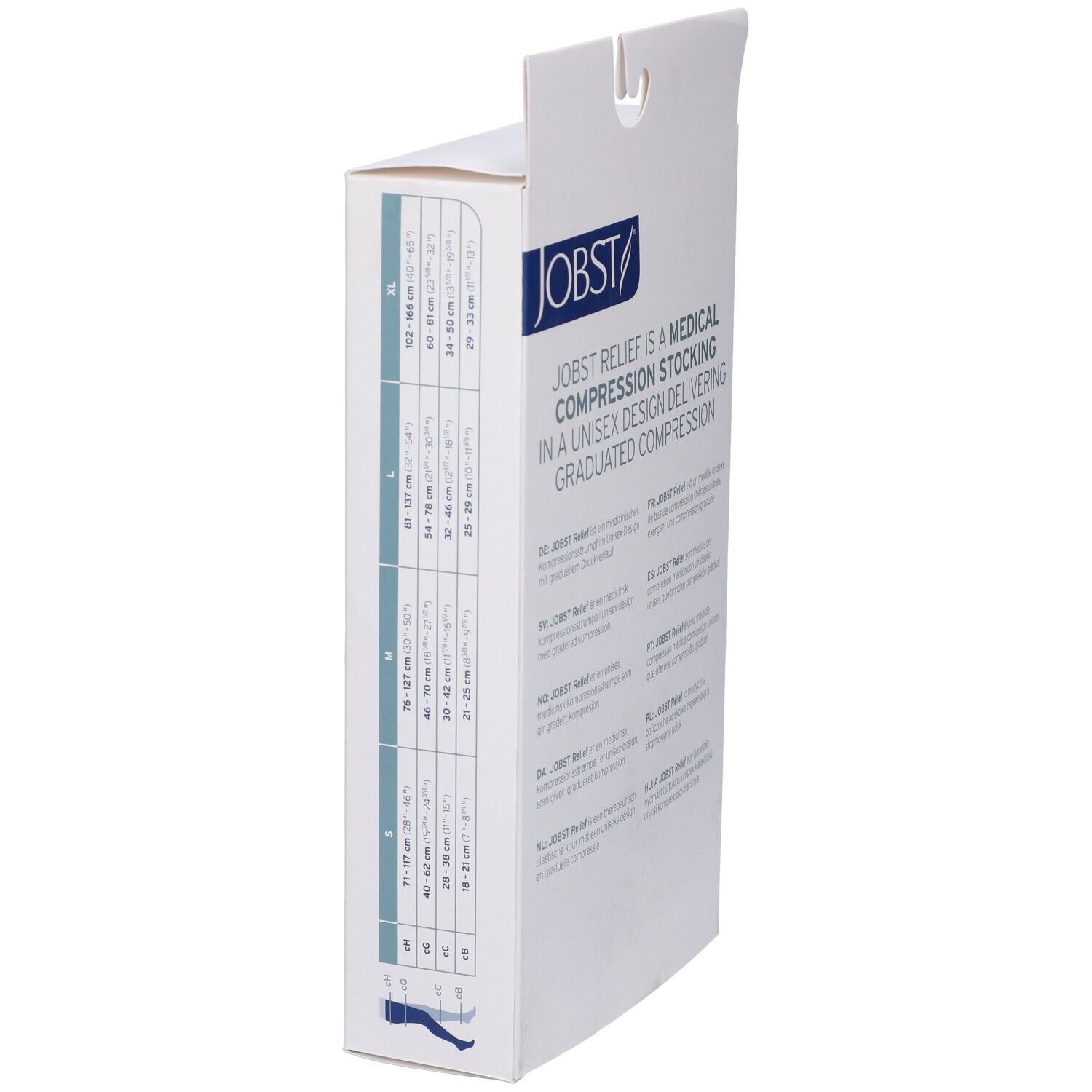 Jobst Relief Calza Compressiva Gamba Destra Taglia L