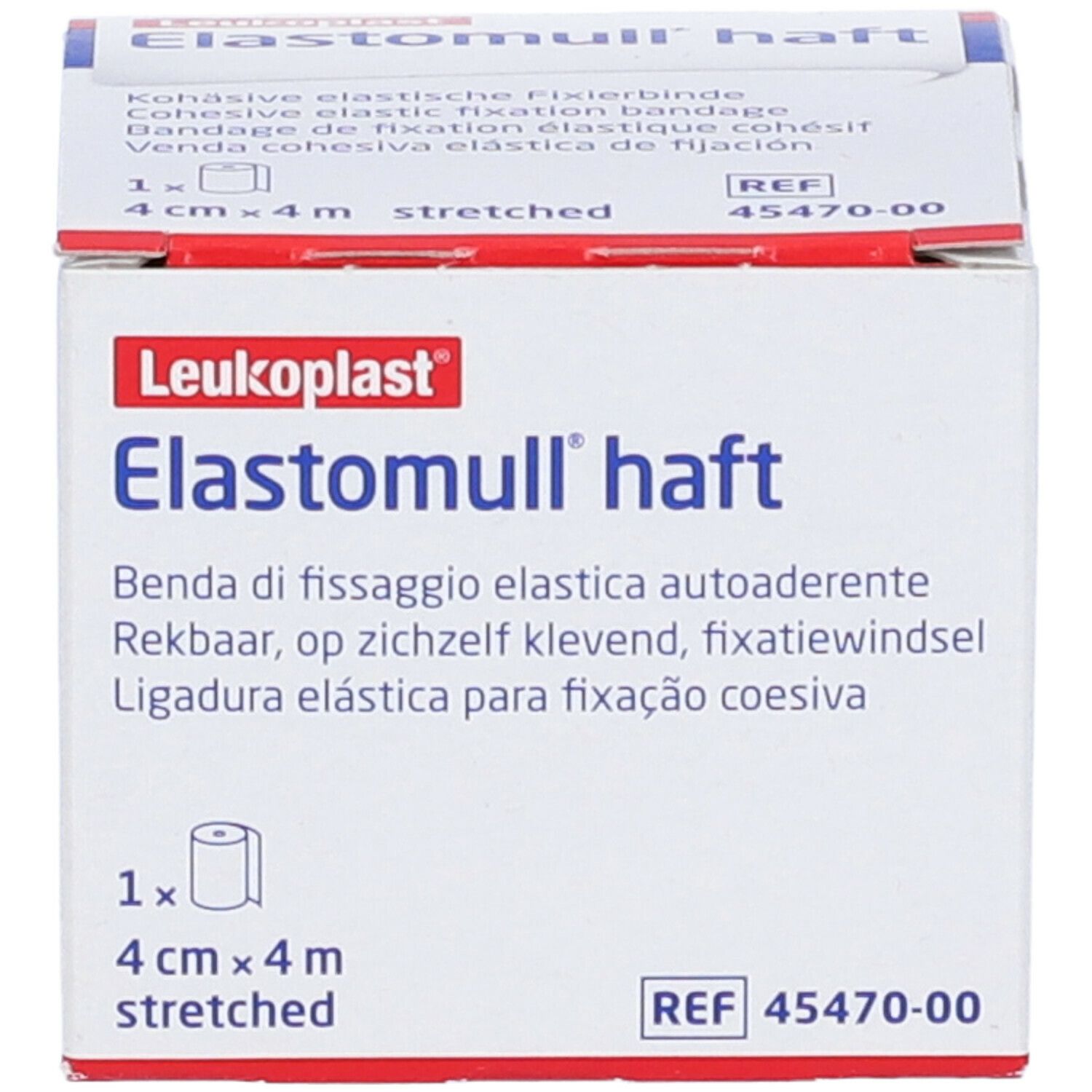 Elastomull Haf Benda Fissaggio Elastica 4m x 4cm