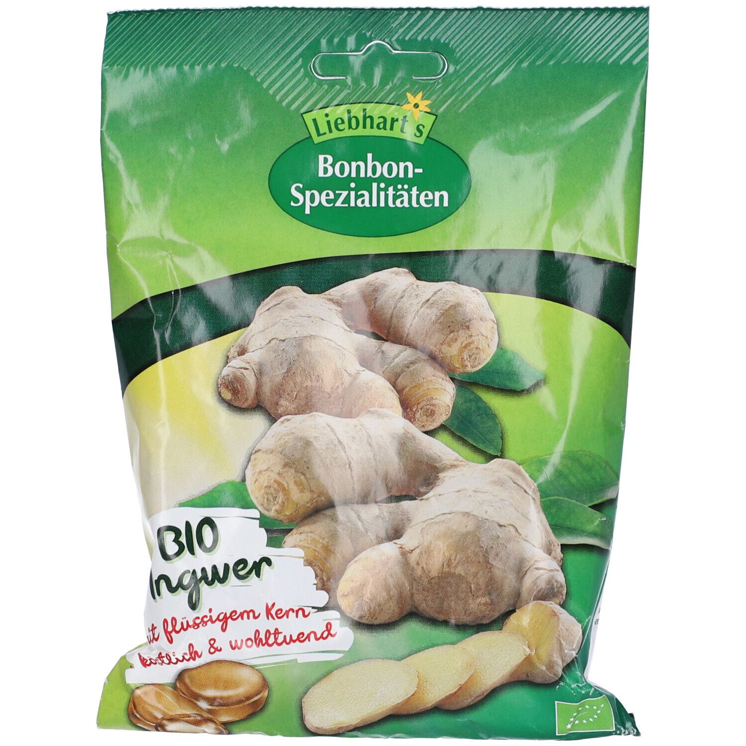 Bonbons Zenzero Bio 100 G 18 Caramelle Ripiene