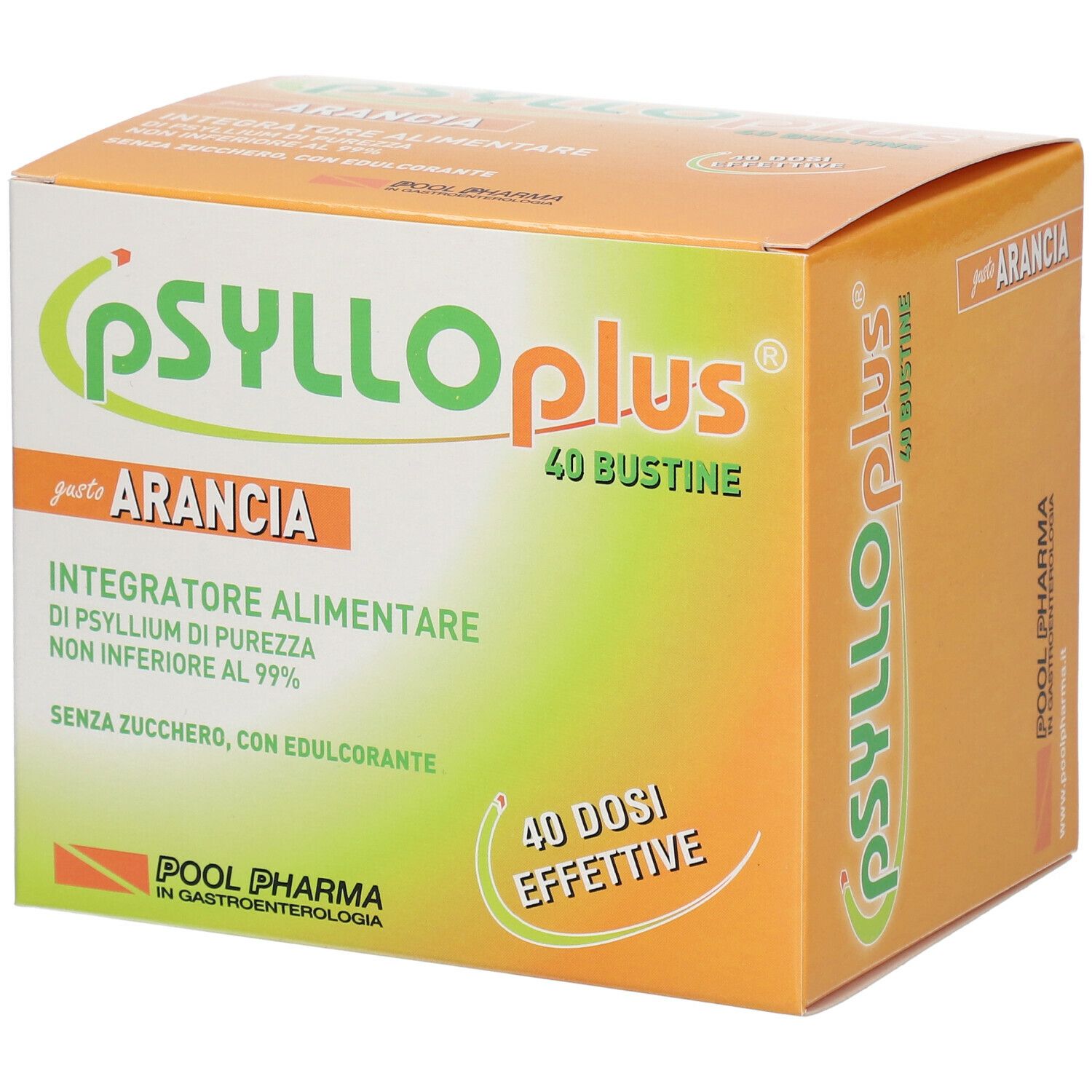 Psyllo Plus® Bustine Gusto Arancia