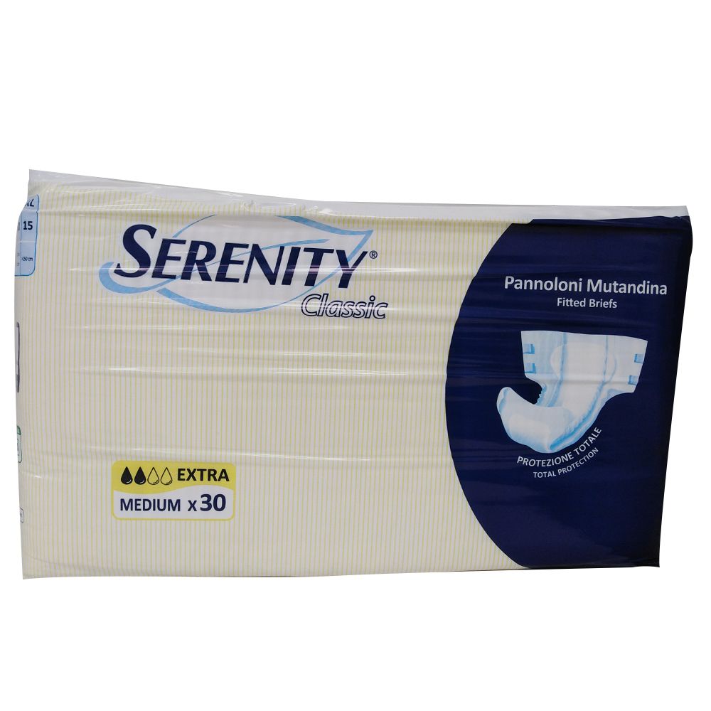 Serenity® Classic Pannoloni Mutandina Extra Medium