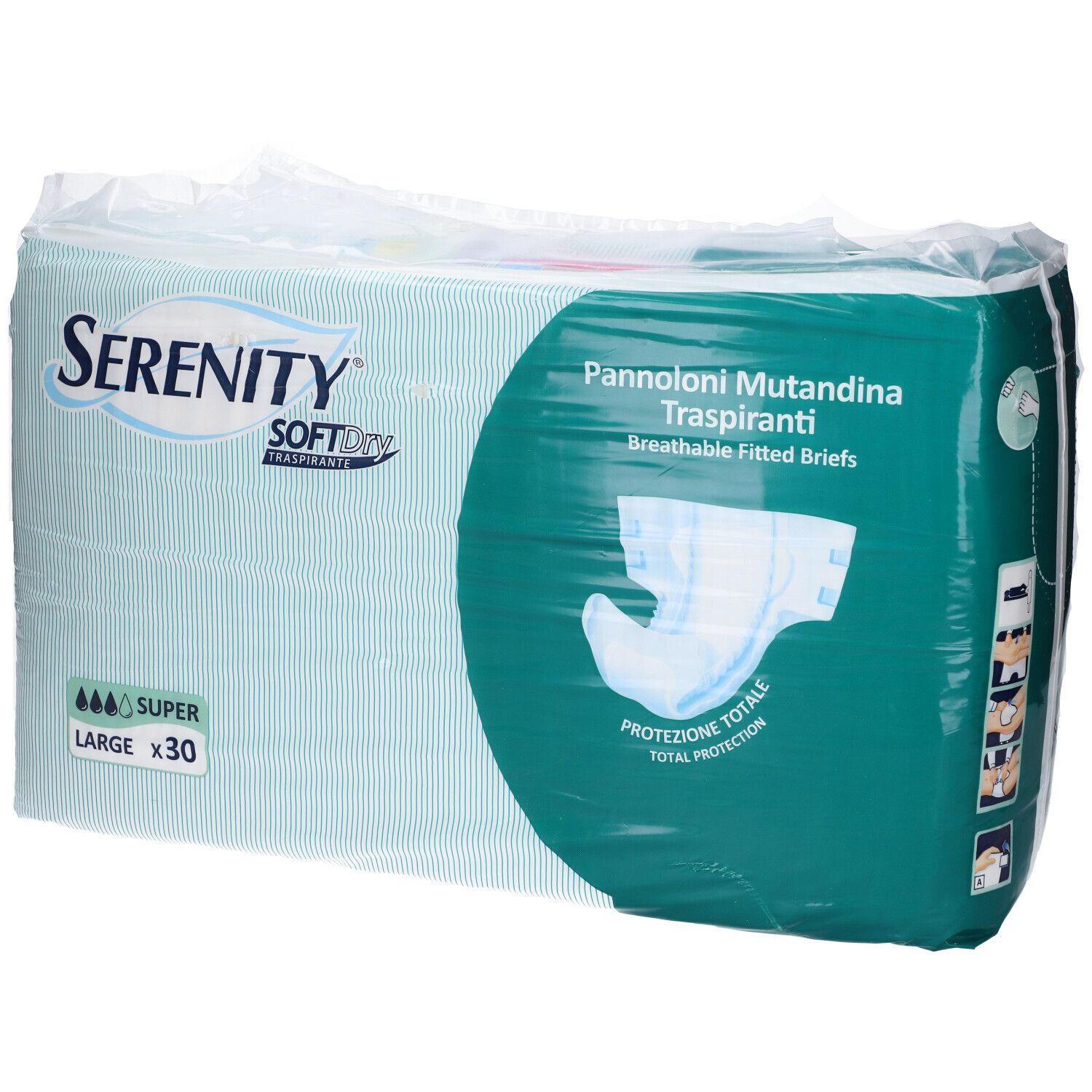 Serenity® Soft Dry Pannoloni Mutandinia Traspiranti