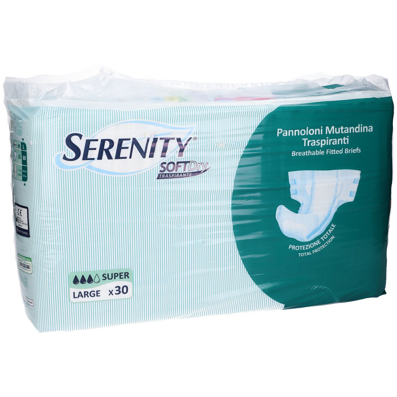 Serenity® Soft Dry Pannoloni Mutandinia Traspiranti