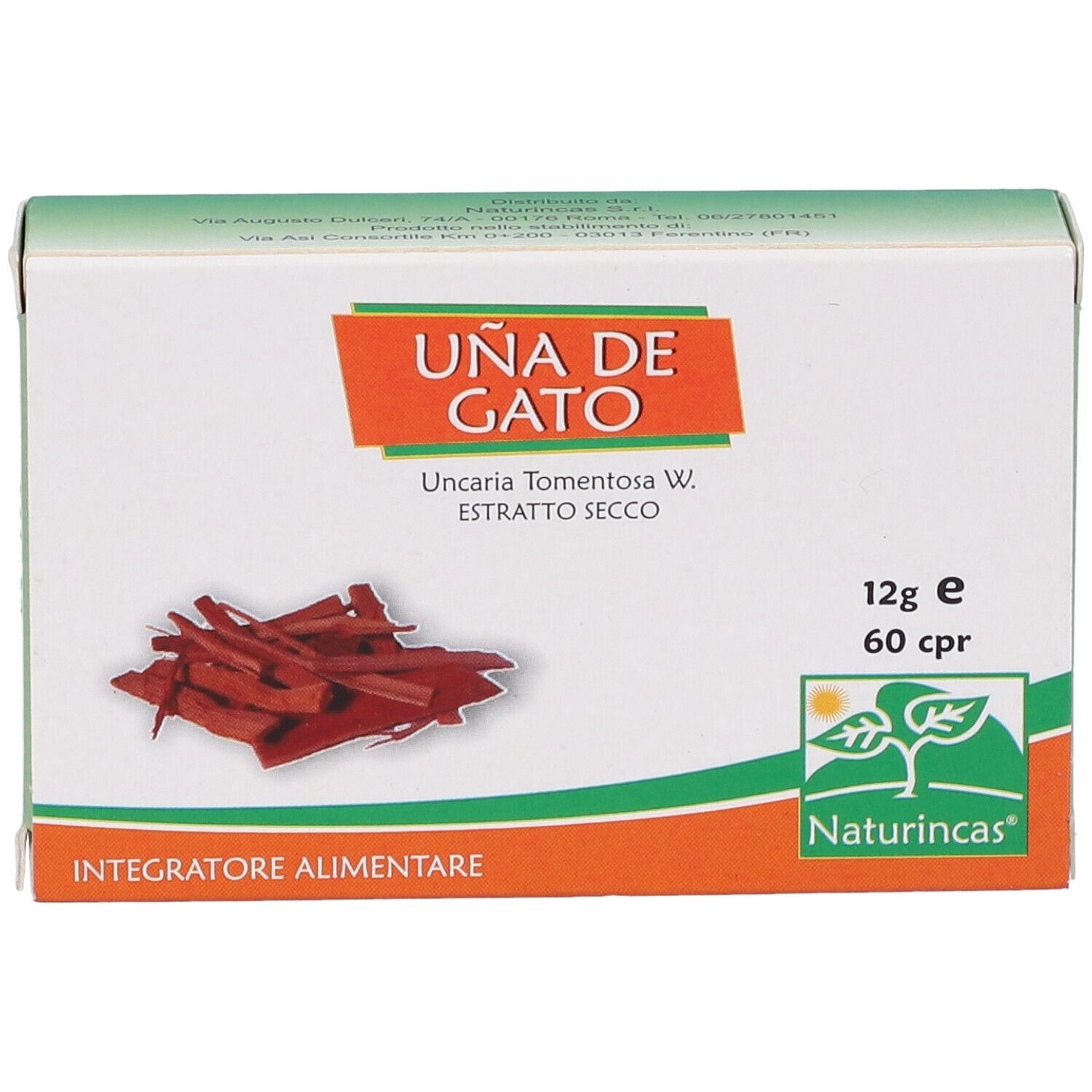 Una De Gato Estratto Secco 60 Compresse
