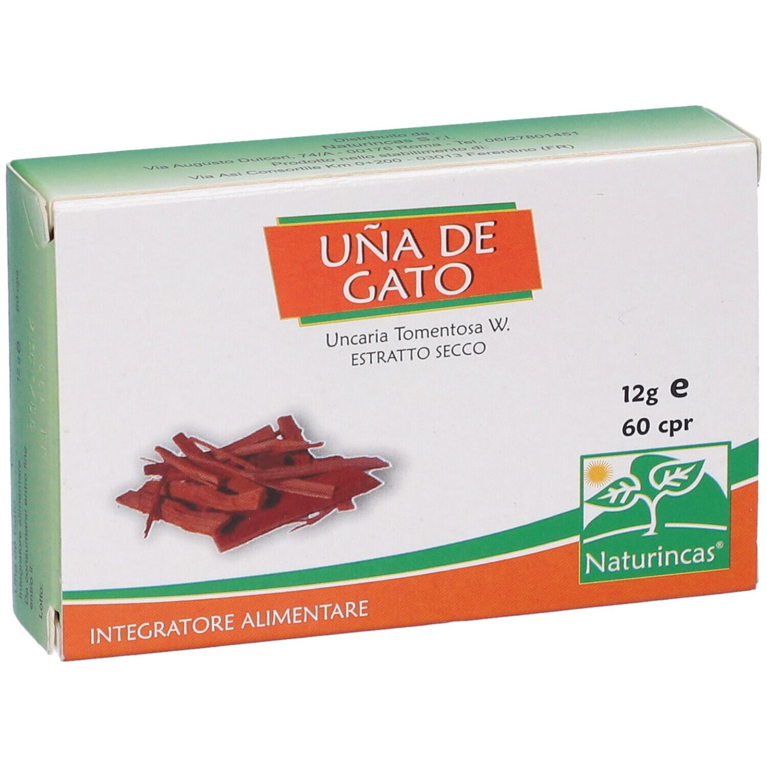 Una De Gato Estratto Secco 60 Compresse