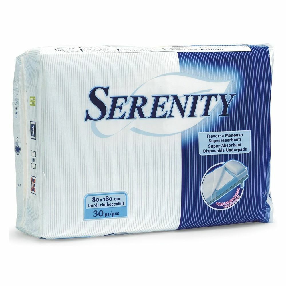 Serenity® Traverse Assorbenti Monouso 80 x 180 cm 30 pz
