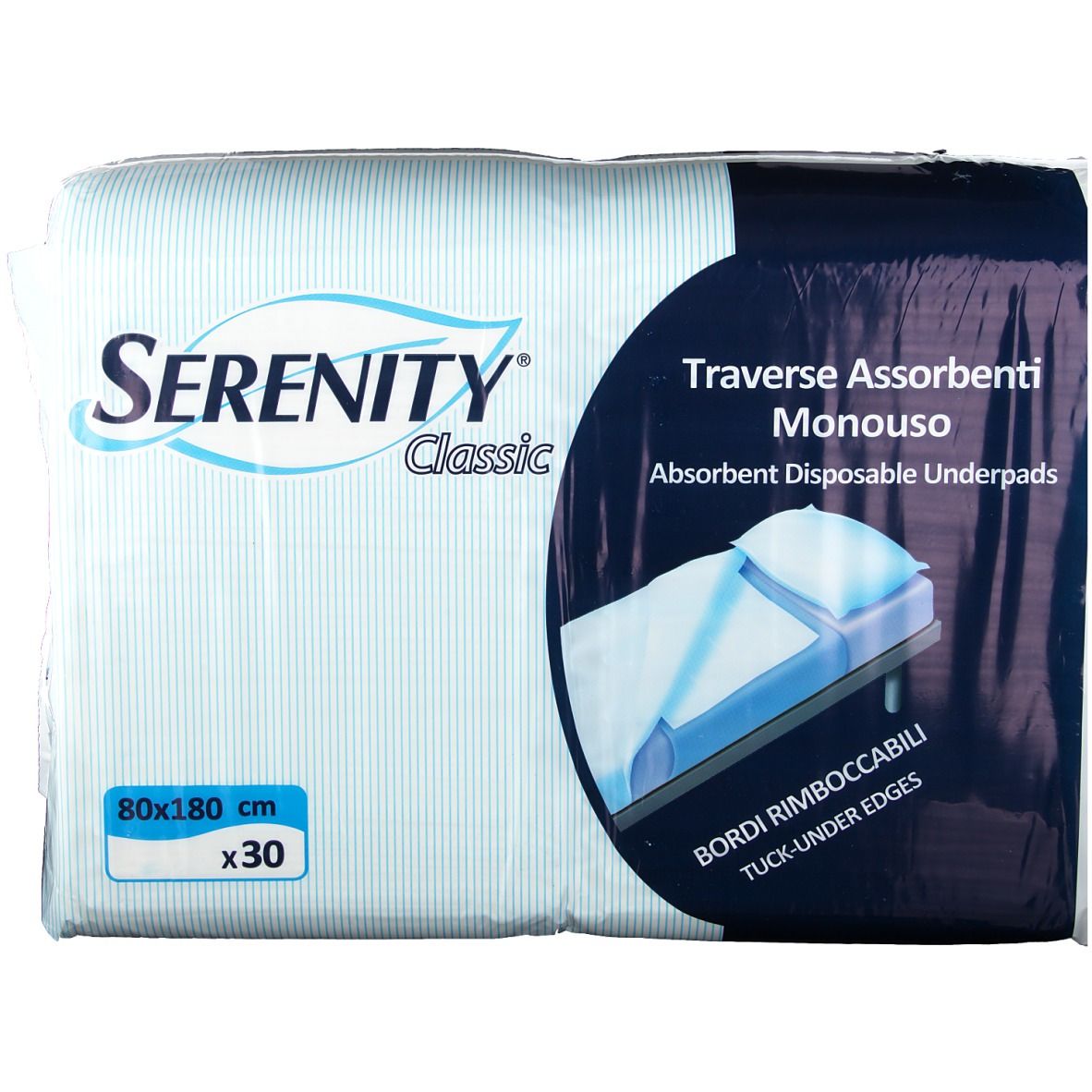 Traverse letto assorbenti incontinenza moderata/pesante Serenity