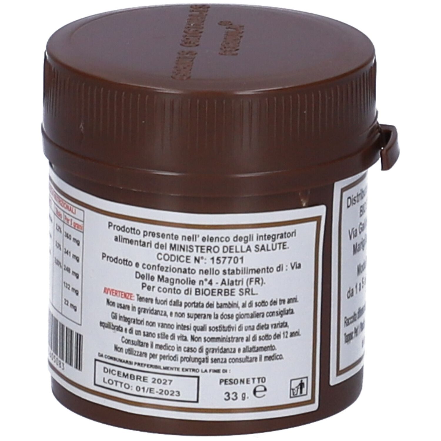 I Grani Di Lunga Vita Bioerbe 33 G