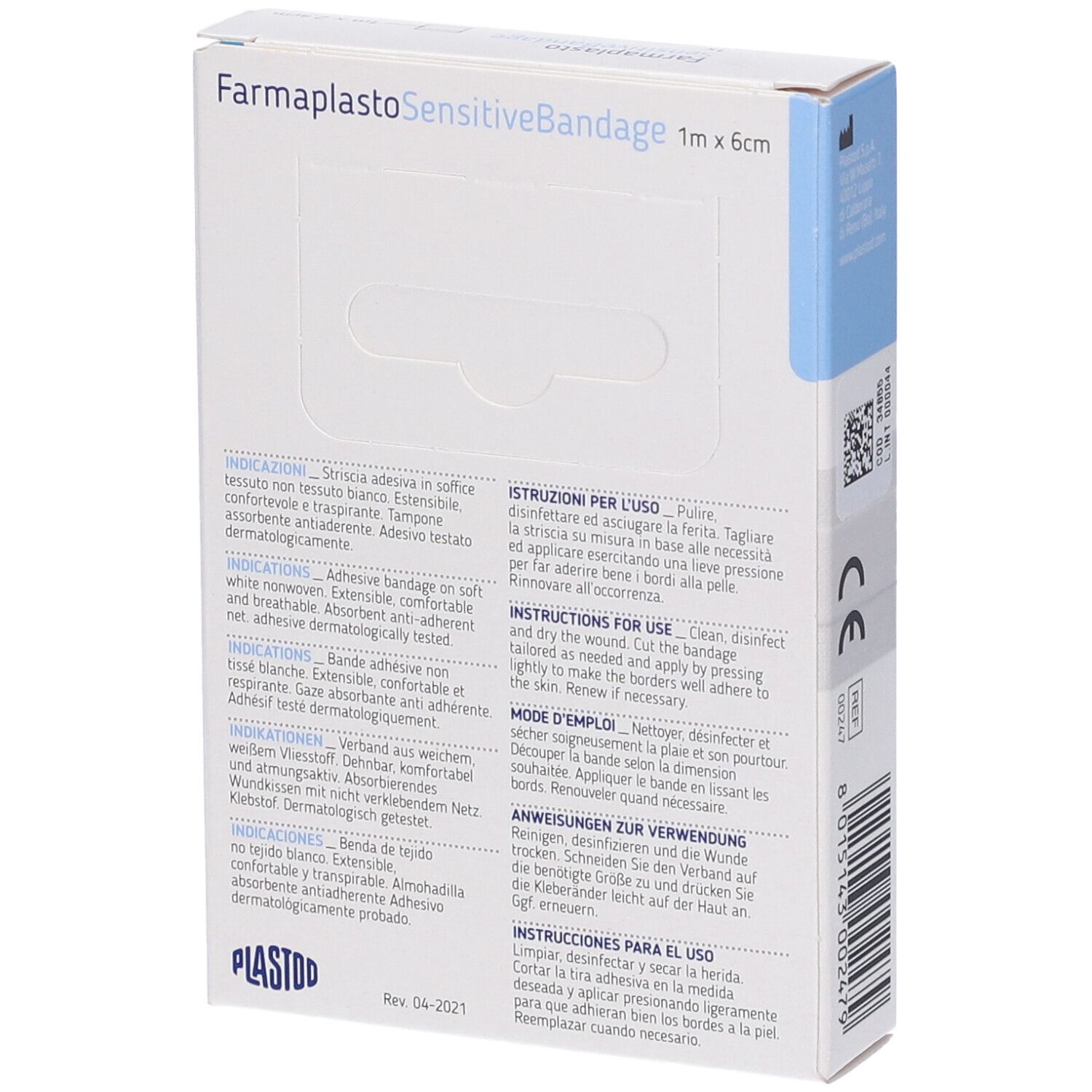 GIMA Medicazione 1 Metro X 6 Cm