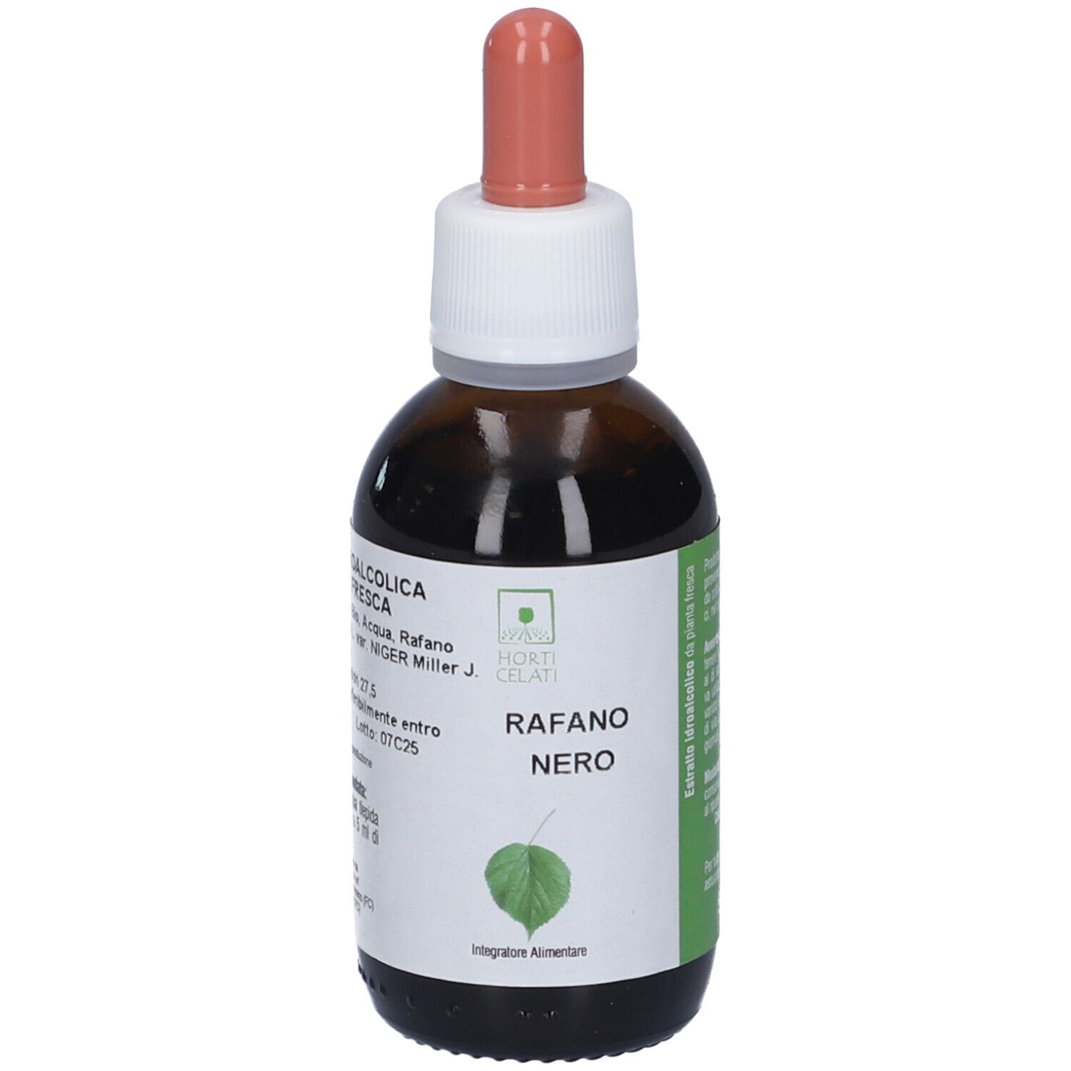 Horti Celati Rafano Nero Bio Gocce