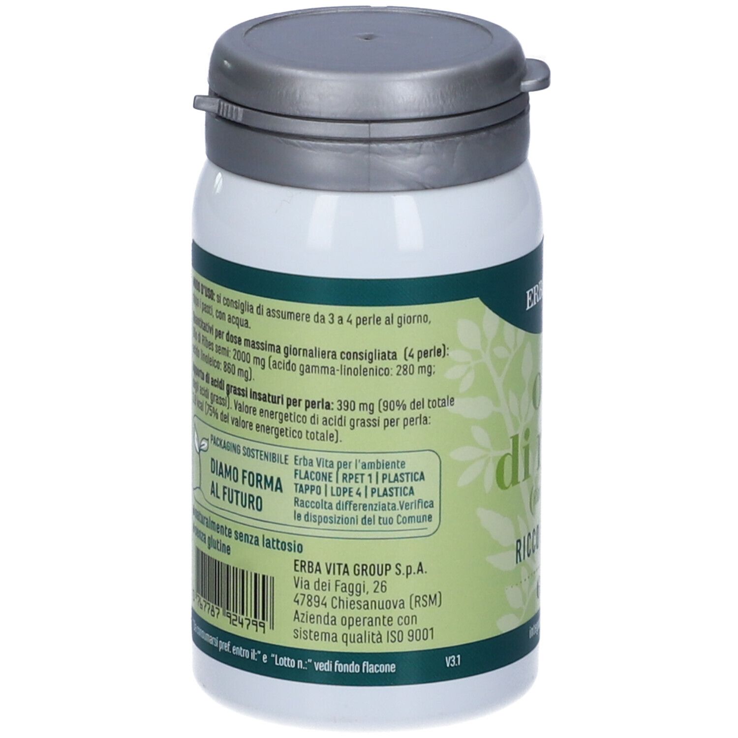 Olio Ribes 60 Perle 673 Mg