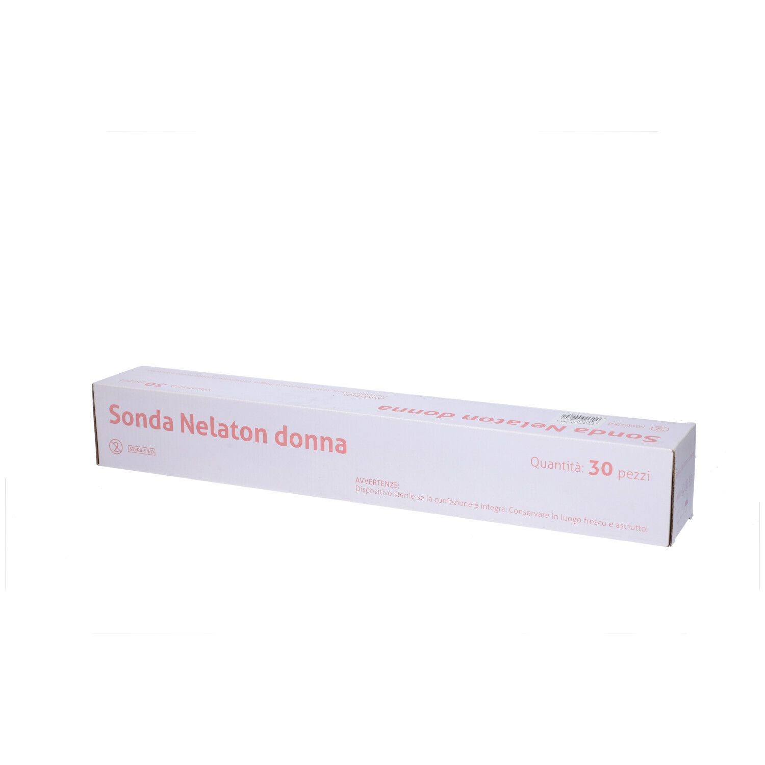 Sonda Per Urologia Con Fustella Donna Punta Nelaton Ch12 30 Pezzi