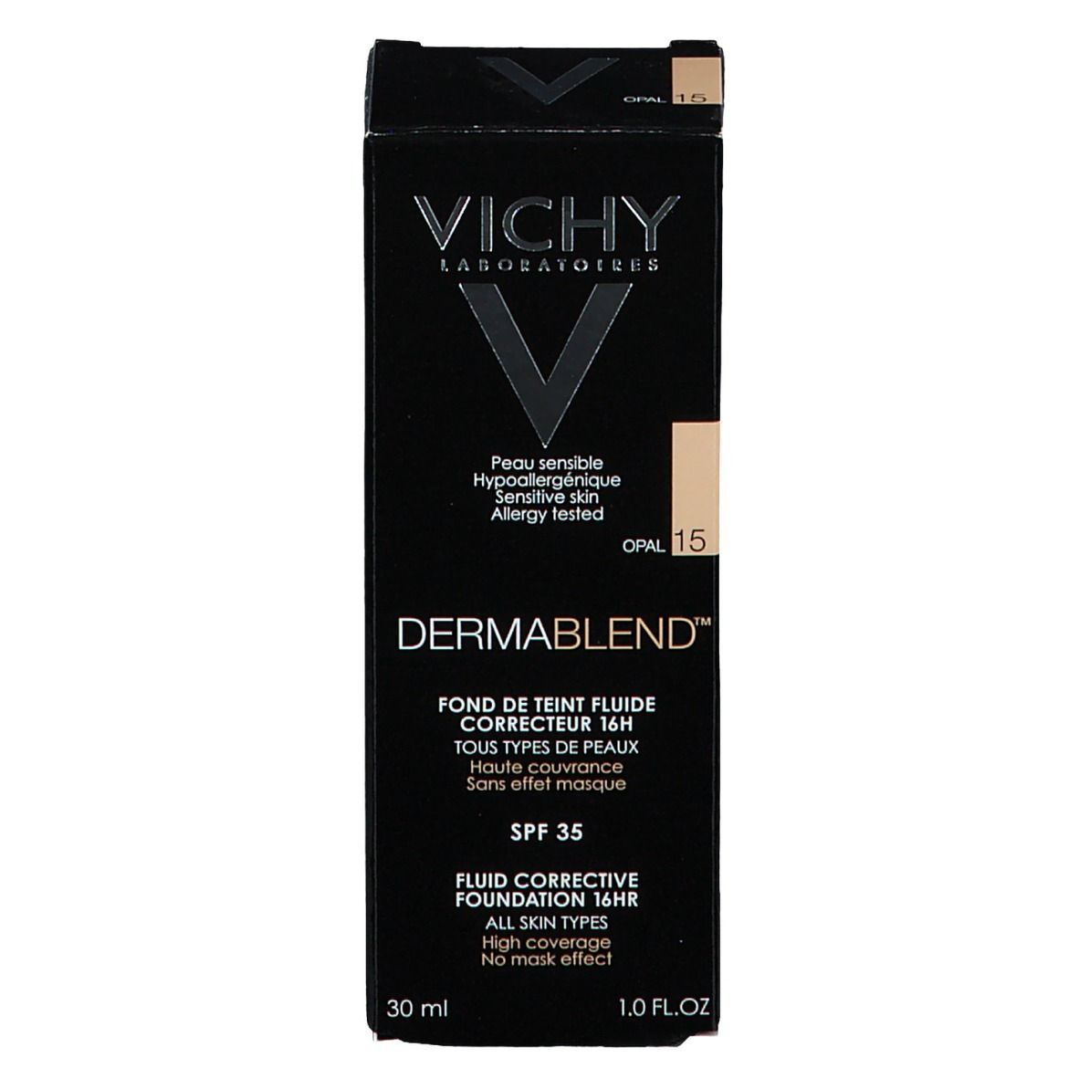 Vichy Dermablend Fondotinta Correttore Fluido 16h tonalità 15 30 ml