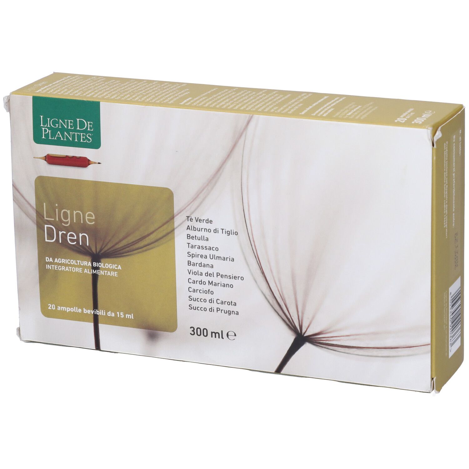 Ligne Dren Biologico 20 Ampolle Bevibili Da 15 Ml