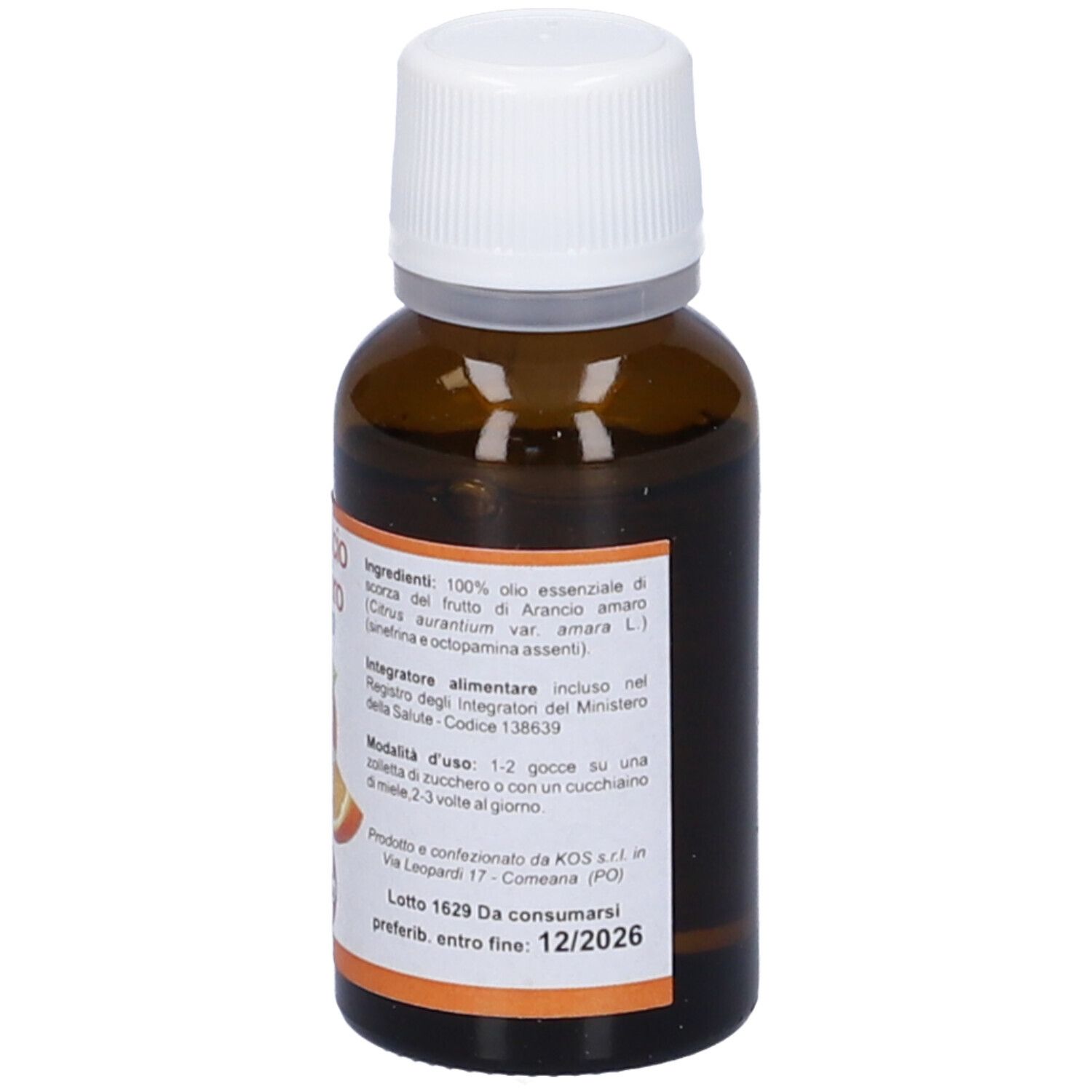 KOS Olio Essenziale Arancio Amaro Gocce