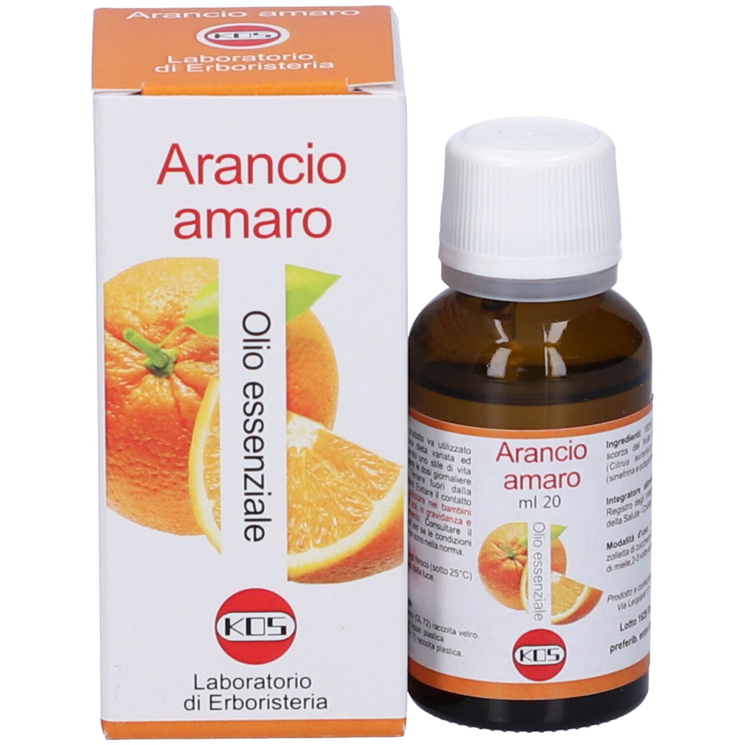 KOS Olio Essenziale Arancio Amaro Gocce