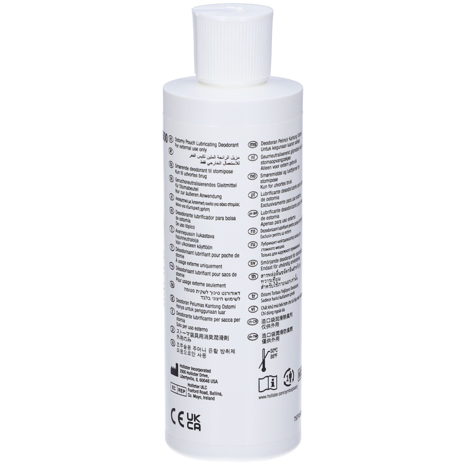 Deodorante Lubrificante Adapt 78500 Agevola Lo Svuotamento Della Sacca Atossico Flacone 236Ml