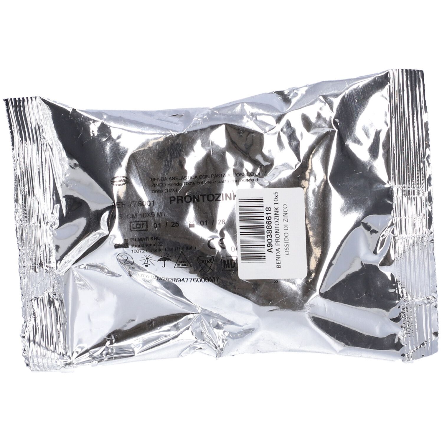 Benda Medicata Prontozink Con Ossido Di Zinco 10X500Cm