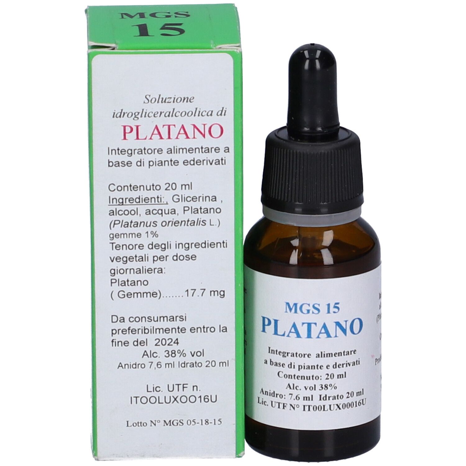 Mgs15 Platano Mg Spg 20Ml