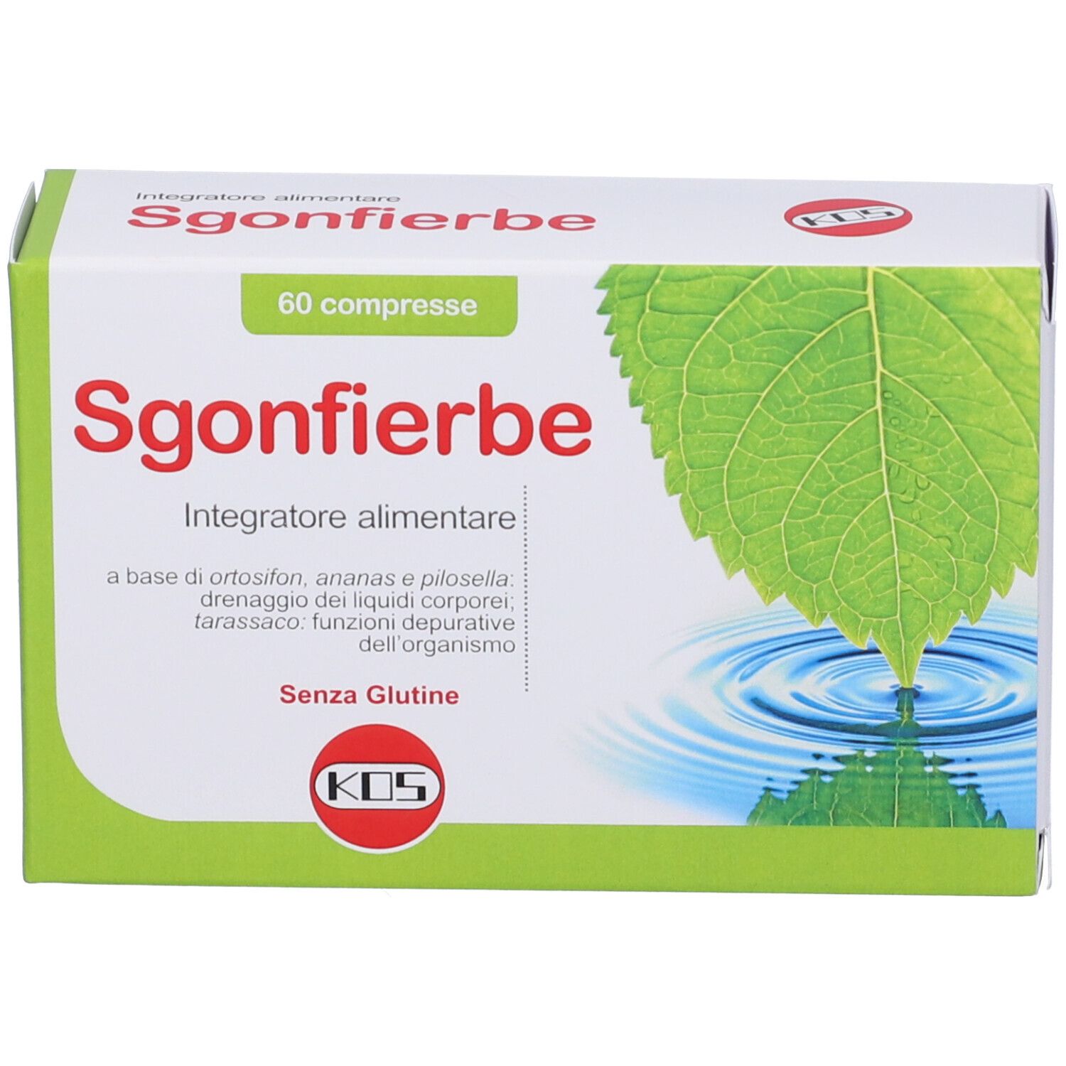 KOS Sgonfierbe Compresse