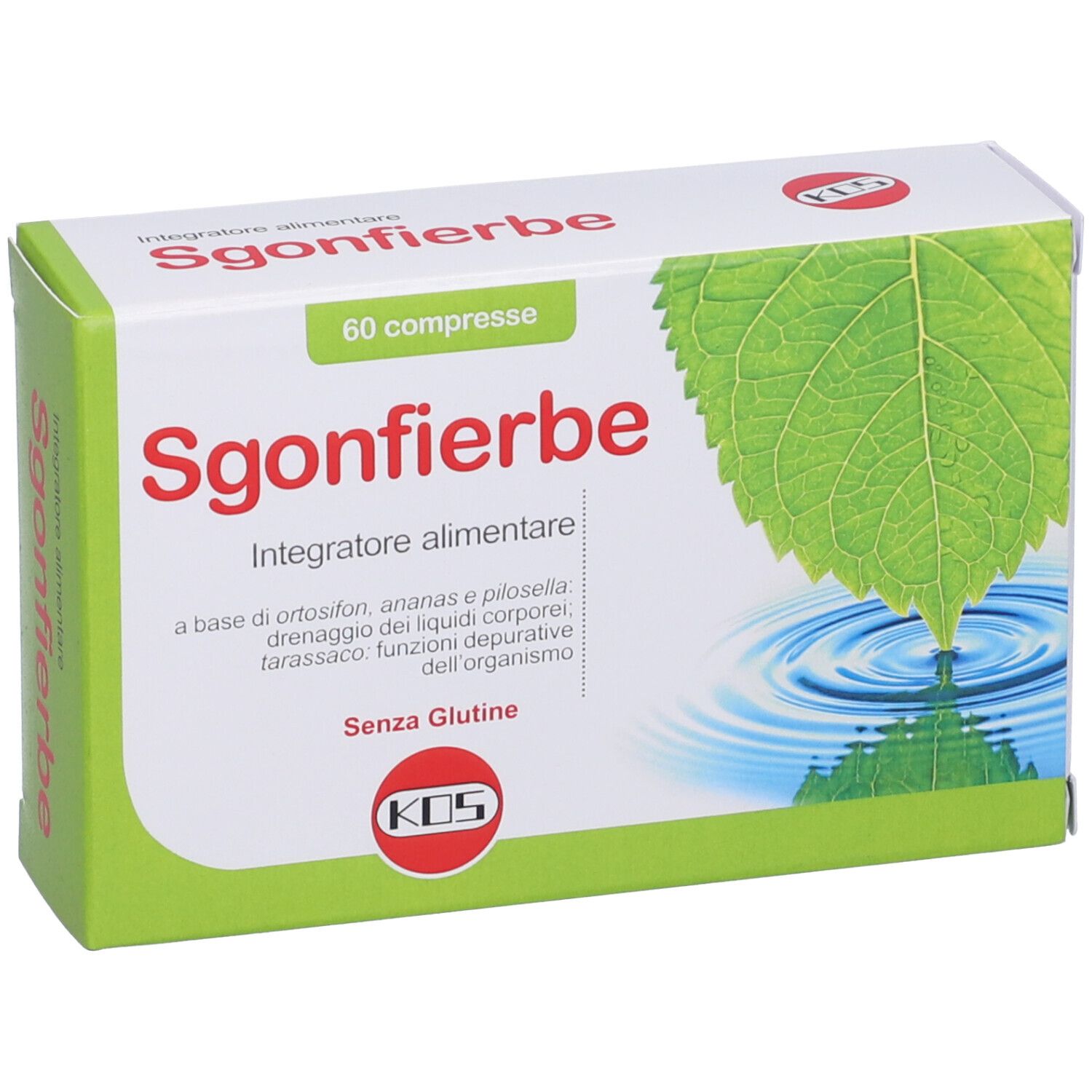 KOS Sgonfierbe Compresse