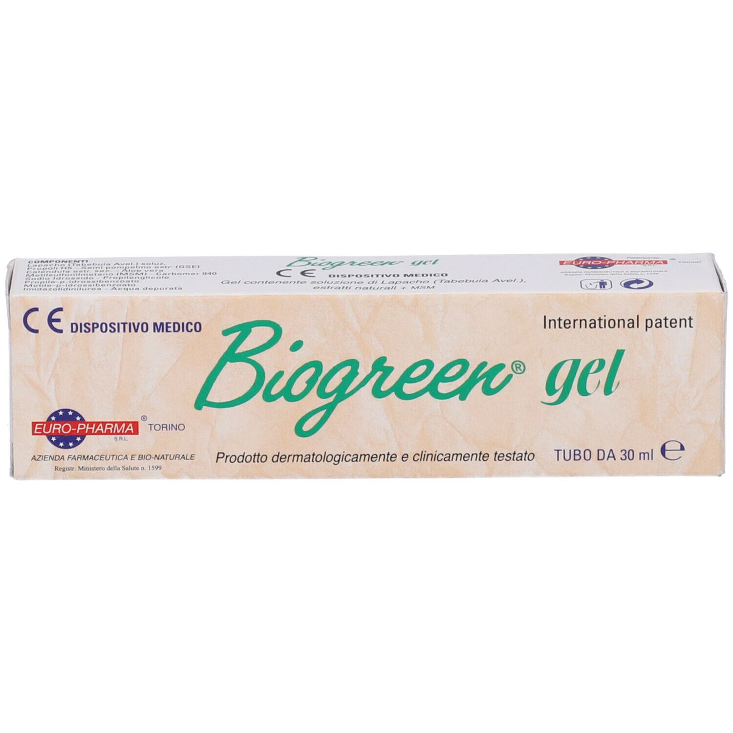 Biogreen Gel Dermatologico