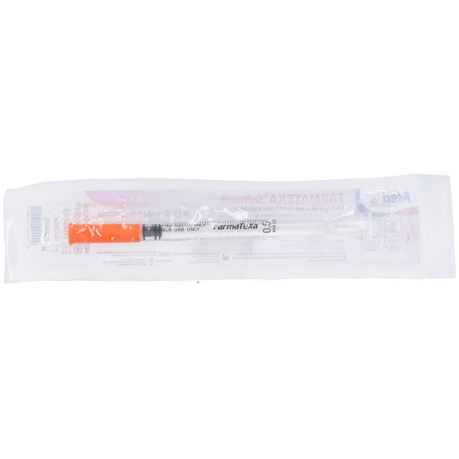 Siringa Per Insulina Farmatexa 0,5Ml Con Ago Gauge 30 8Mm