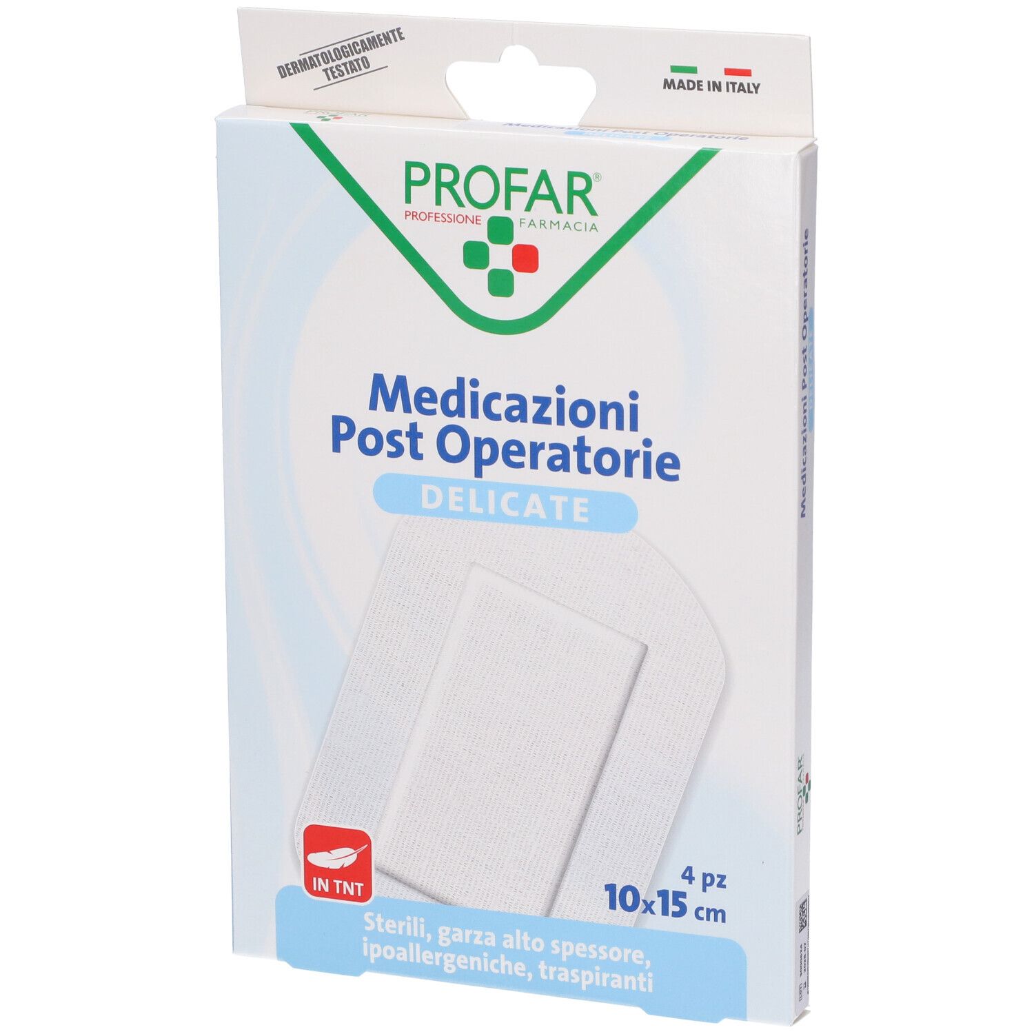 Profar Medicazione Post Operatoria Sterile Garza Antiaderente 10x15 cm