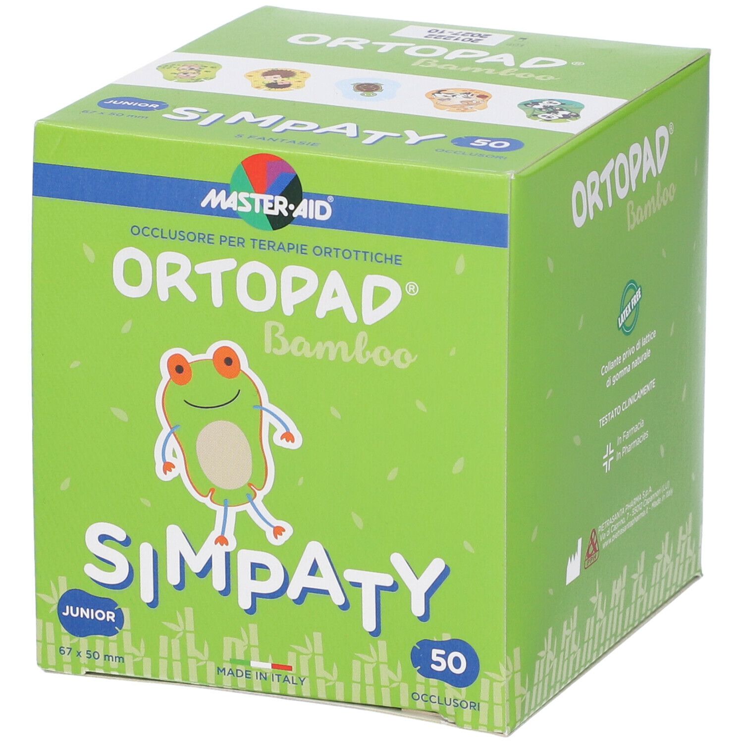 Master Aid Ortopad Simpaty Cerotto Oculare Formato Junior