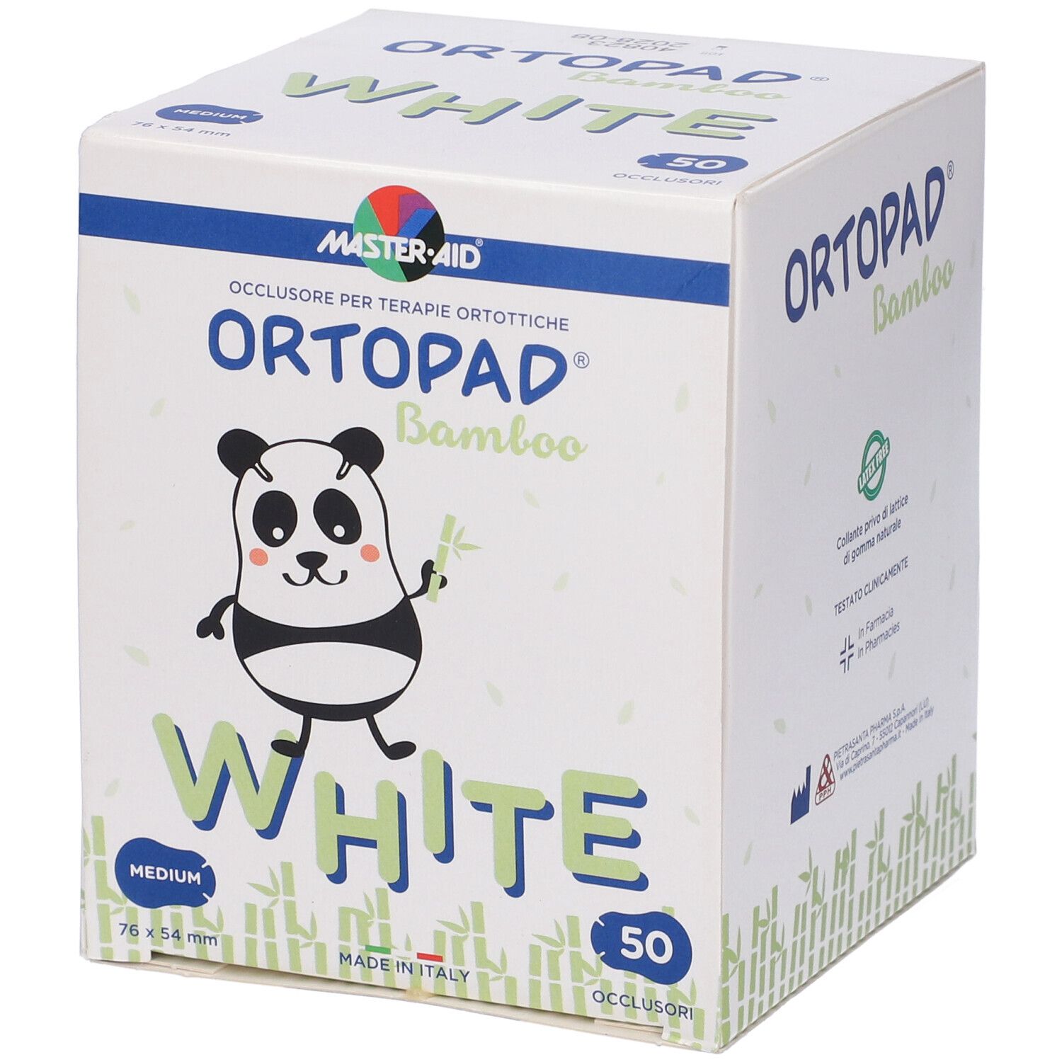 Cerotto Oculare Per Ortottica Ortopad M 50 Pezzi