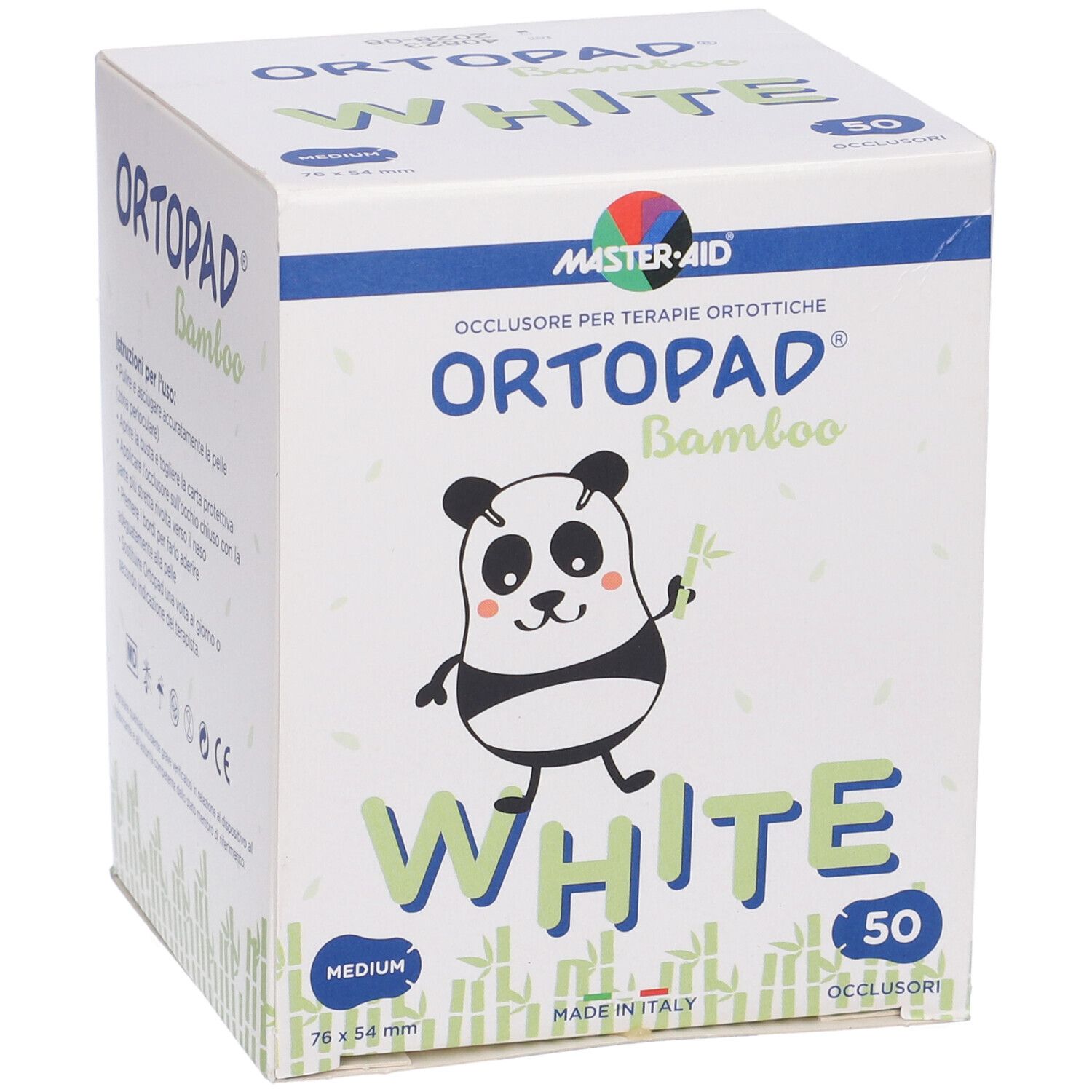 Cerotto Oculare Per Ortottica Ortopad M 50 Pezzi