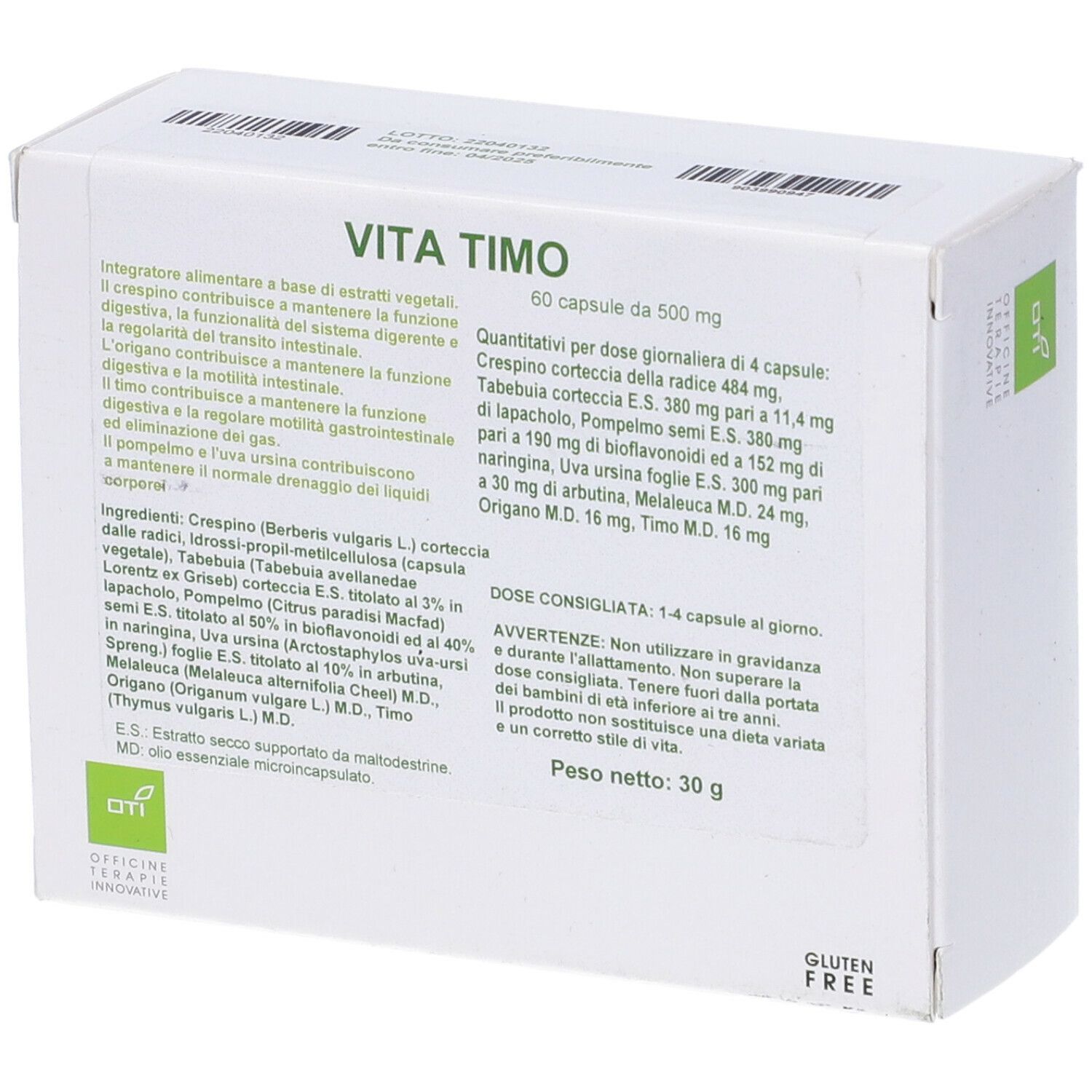 Vita Timo 60Cps