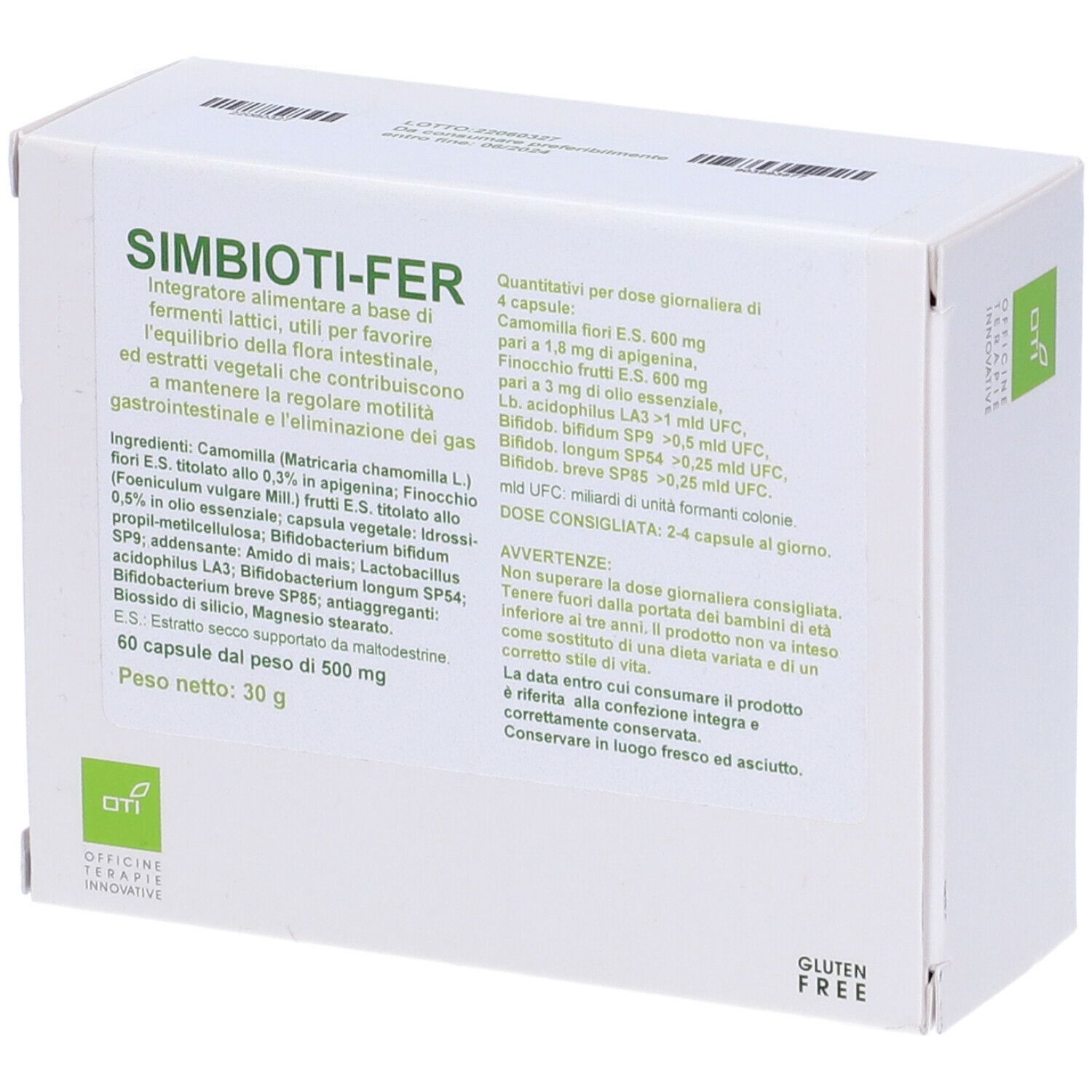 Simbioti Fer 60 Capsule