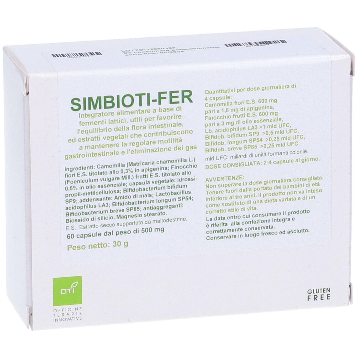 Simbioti Fer 60 Capsule