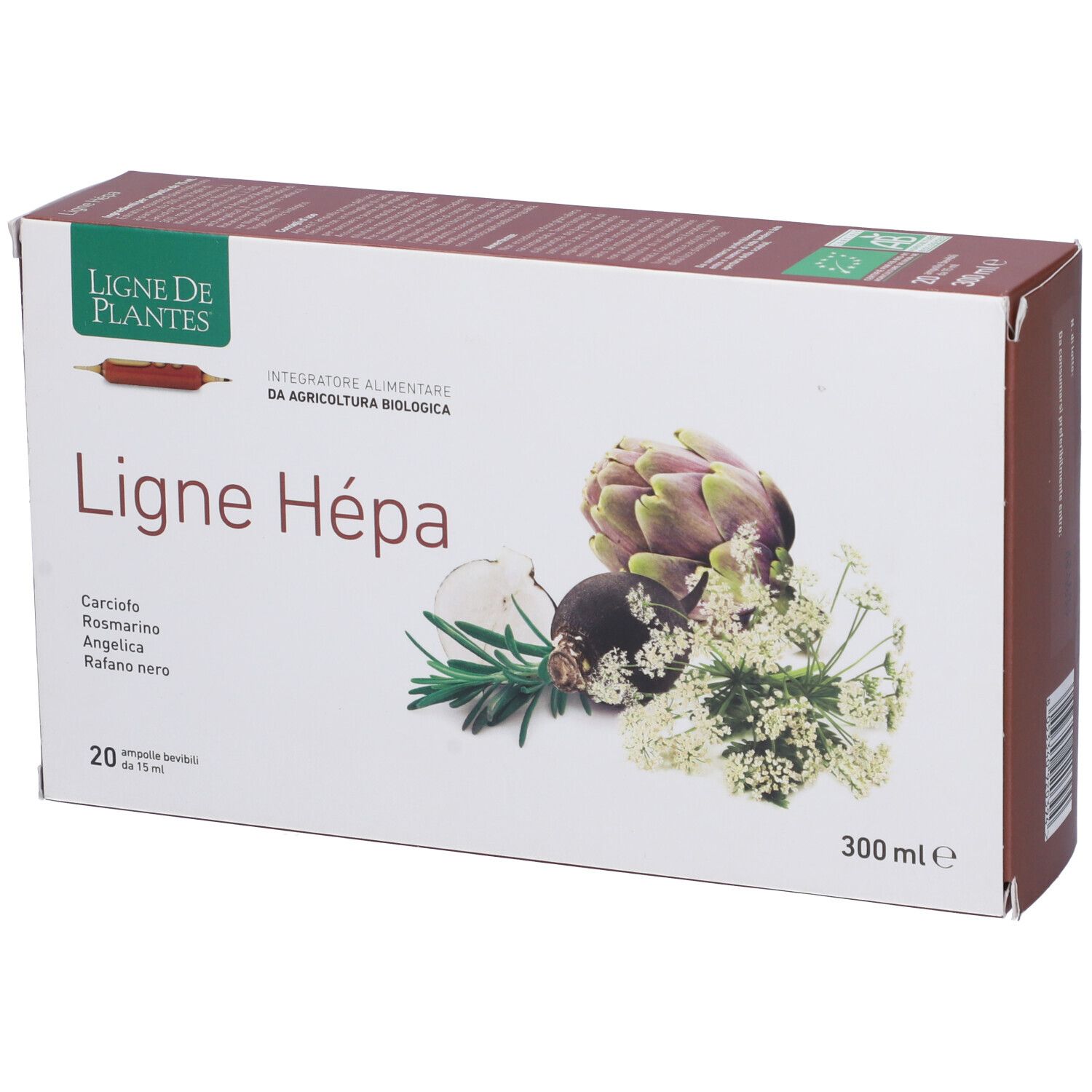 Ligne Hepa Biologico 20 Ampolle Bevibili Da 15 Ml