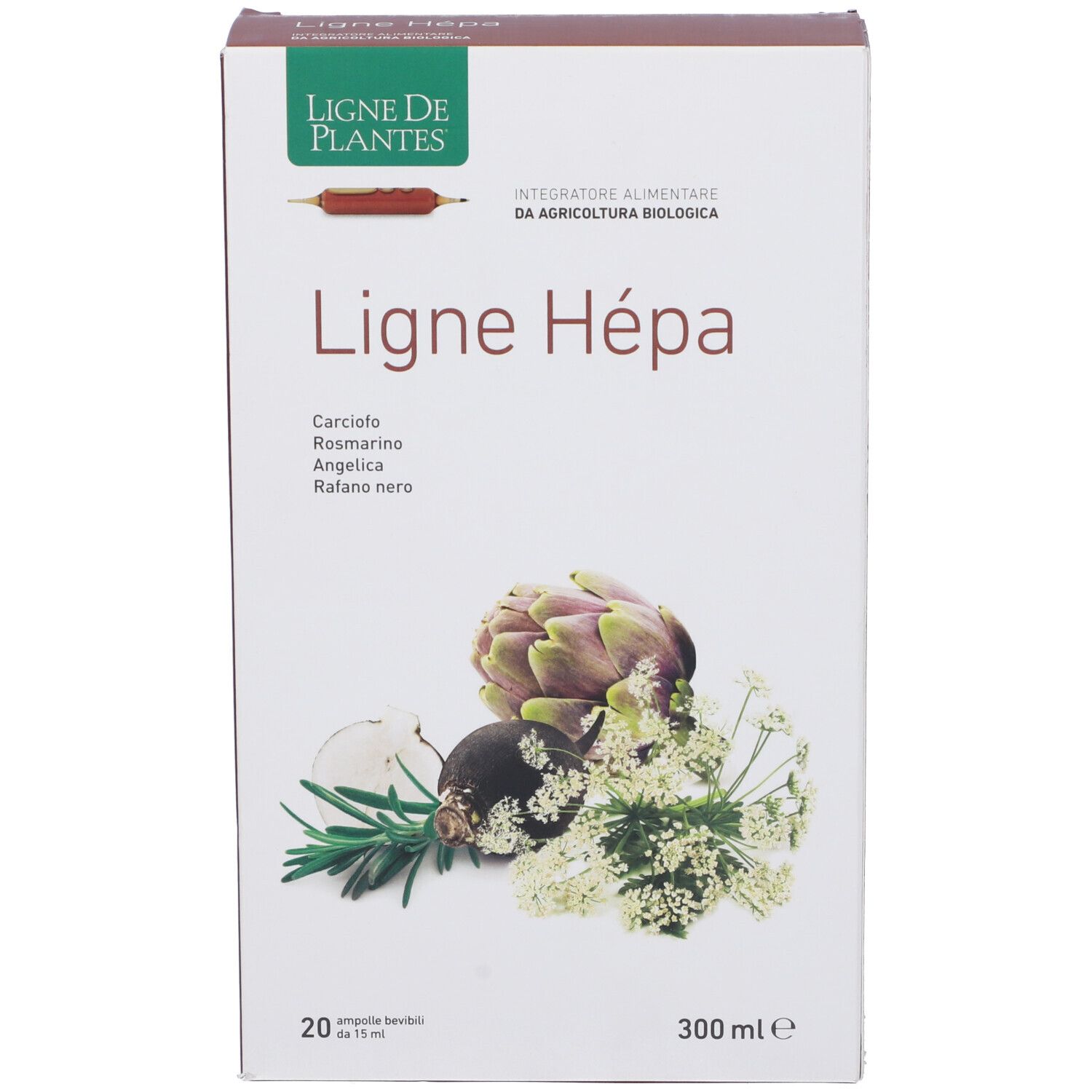Ligne Hepa Biologico 20 Ampolle Bevibili Da 15 Ml