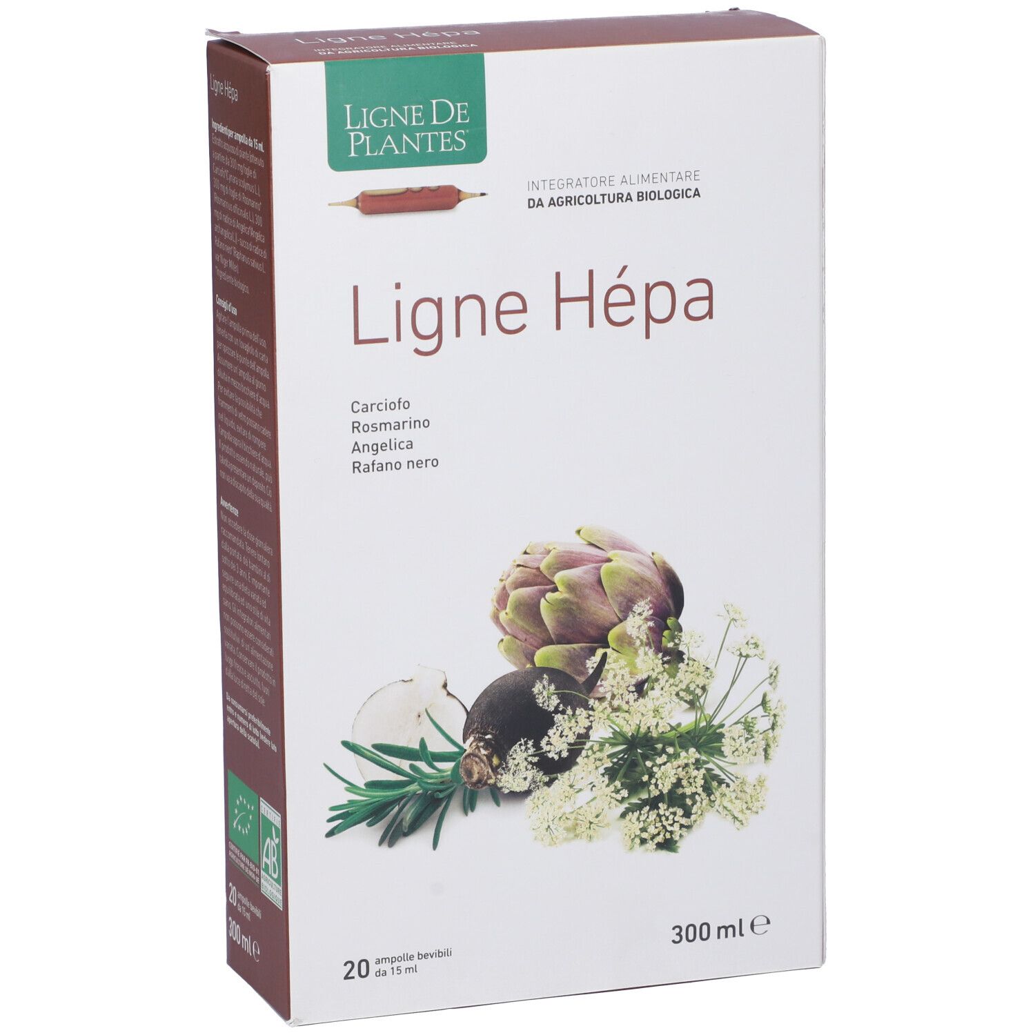 Ligne Hepa Biologico 20 Ampolle Bevibili Da 15 Ml