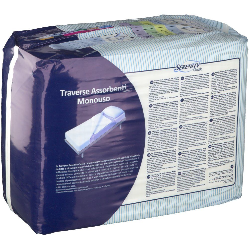 Serenity® Classic Traverse Assorbenti Monouso