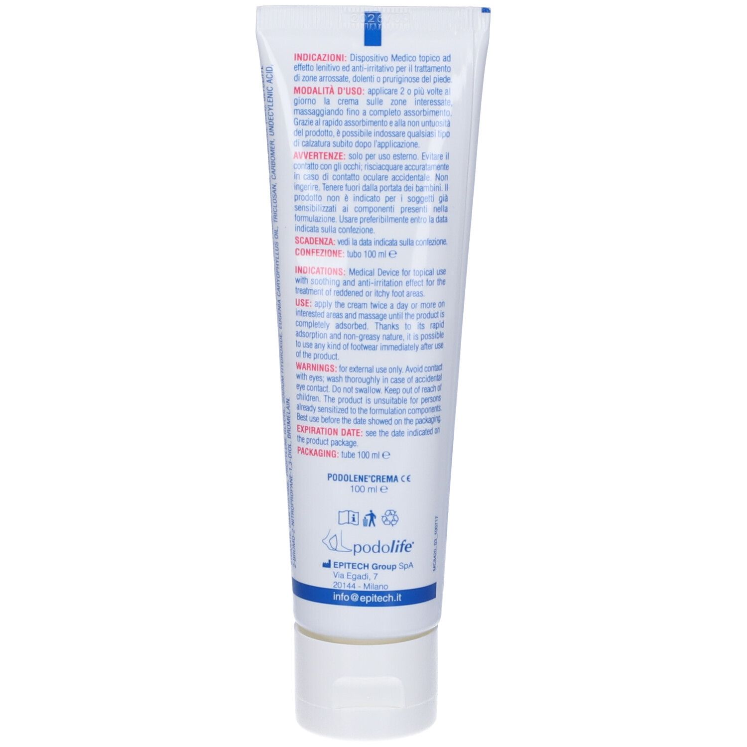 Podolene Crema 100 Ml